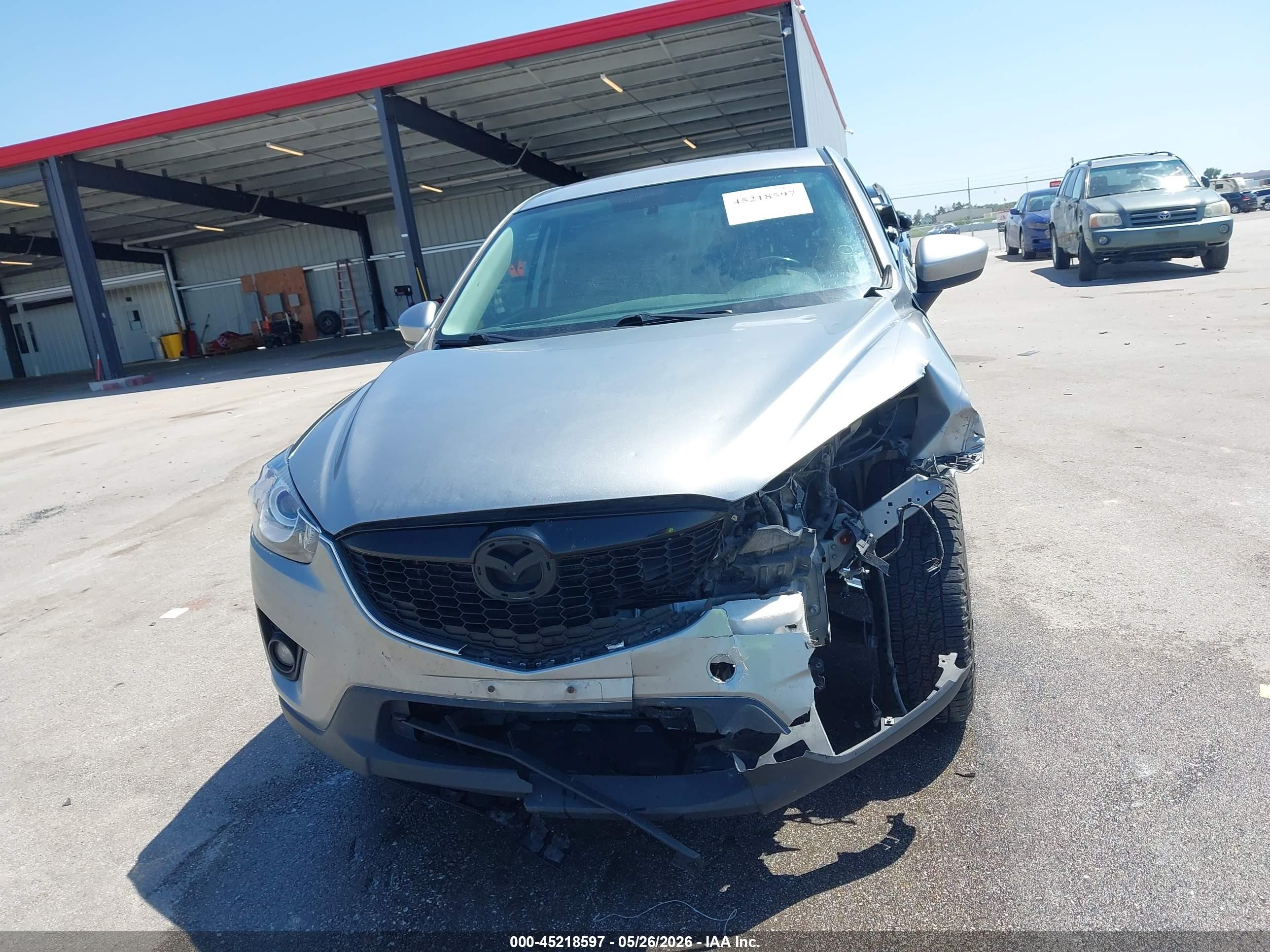 2015 Mazda Cx-5 Touring Silver vin: JM3KE4CY7F0453227