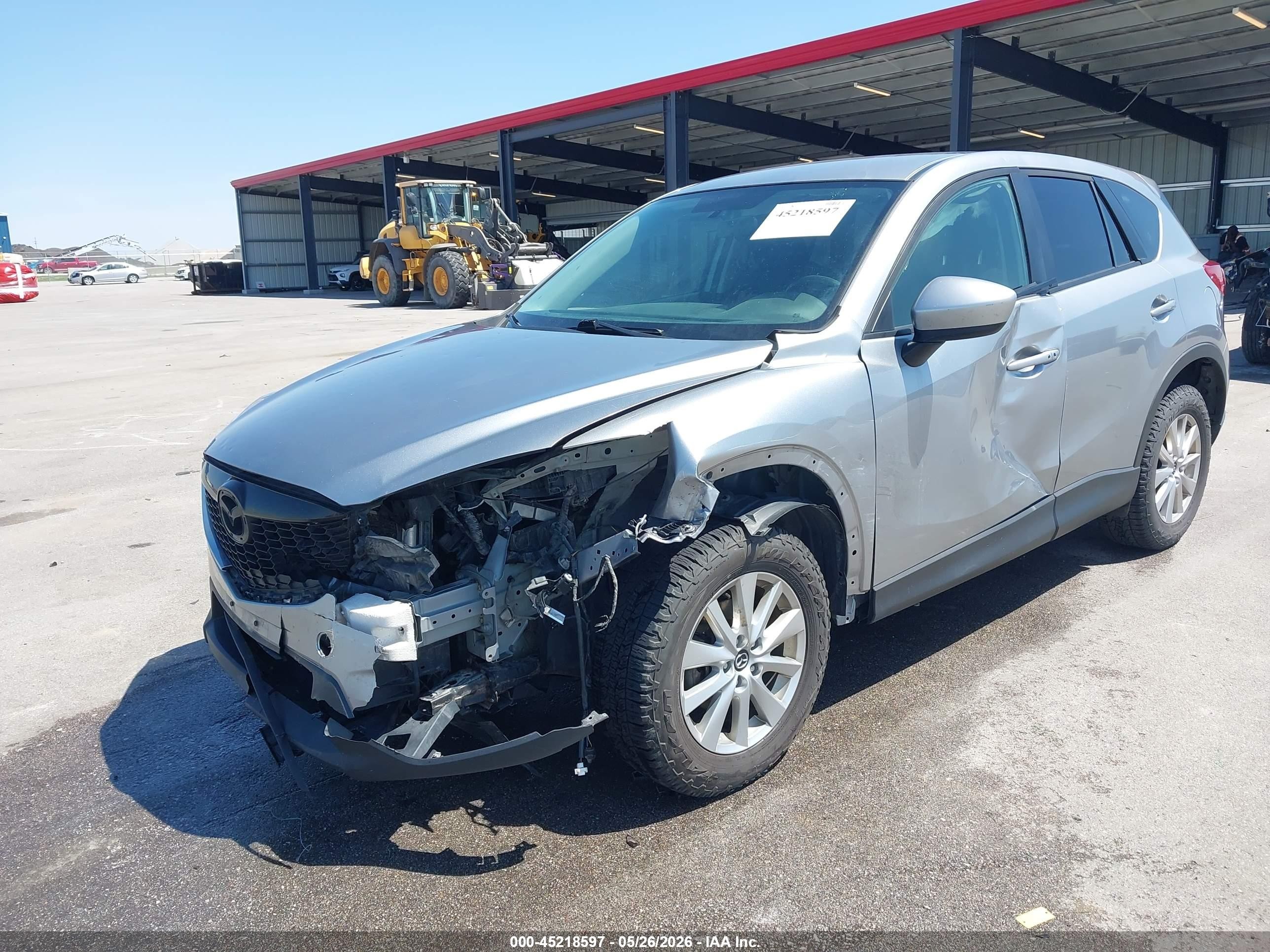 2015 Mazda Cx-5 Touring Silver vin: JM3KE4CY7F0453227