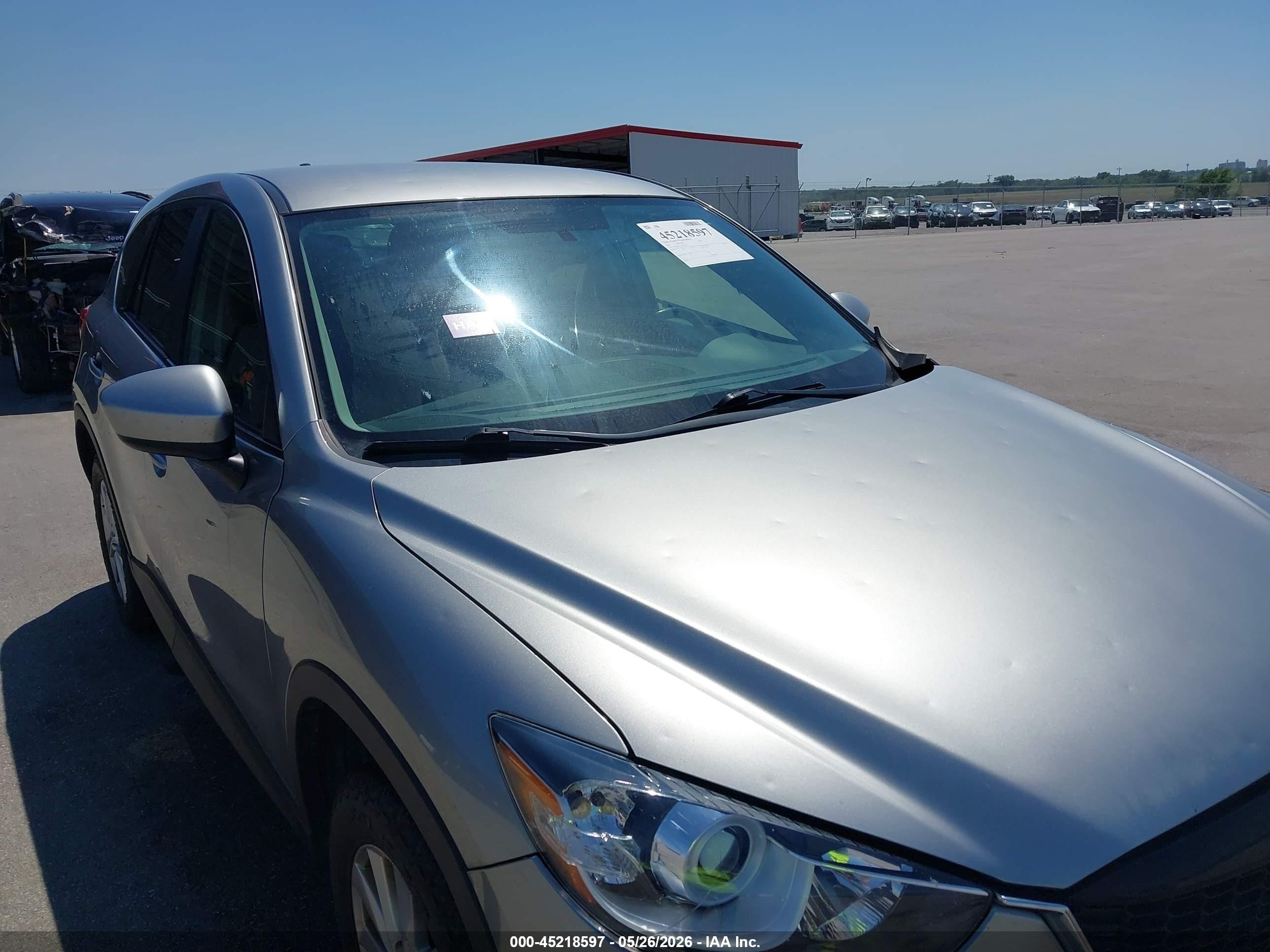 2015 Mazda Cx-5 Touring Silver vin: JM3KE4CY7F0453227