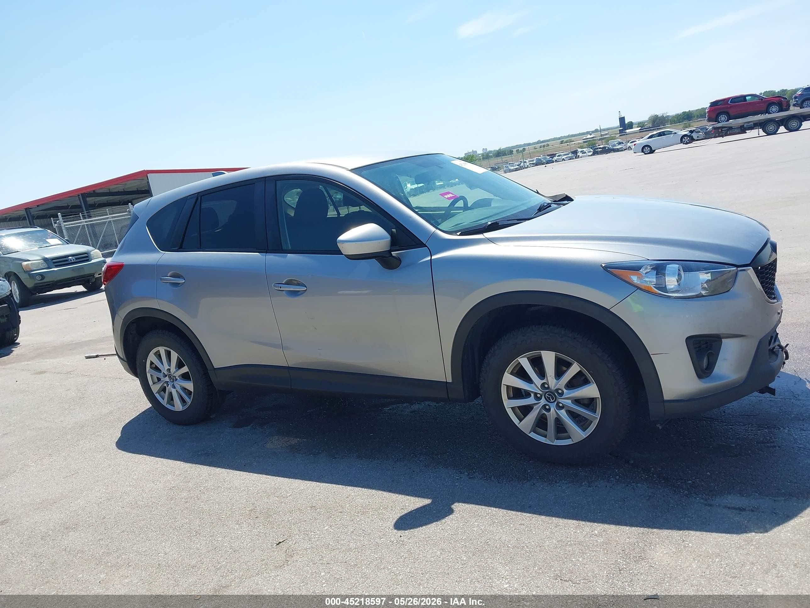 2015 Mazda Cx-5 Touring Silver vin: JM3KE4CY7F0453227