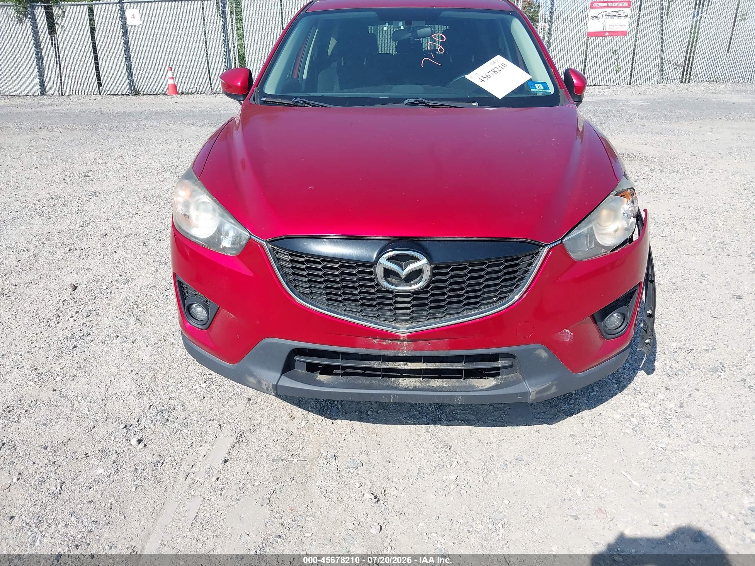 2015 Mazda Cx-5 Touring Red vin: JM3KE4CY7F0492058