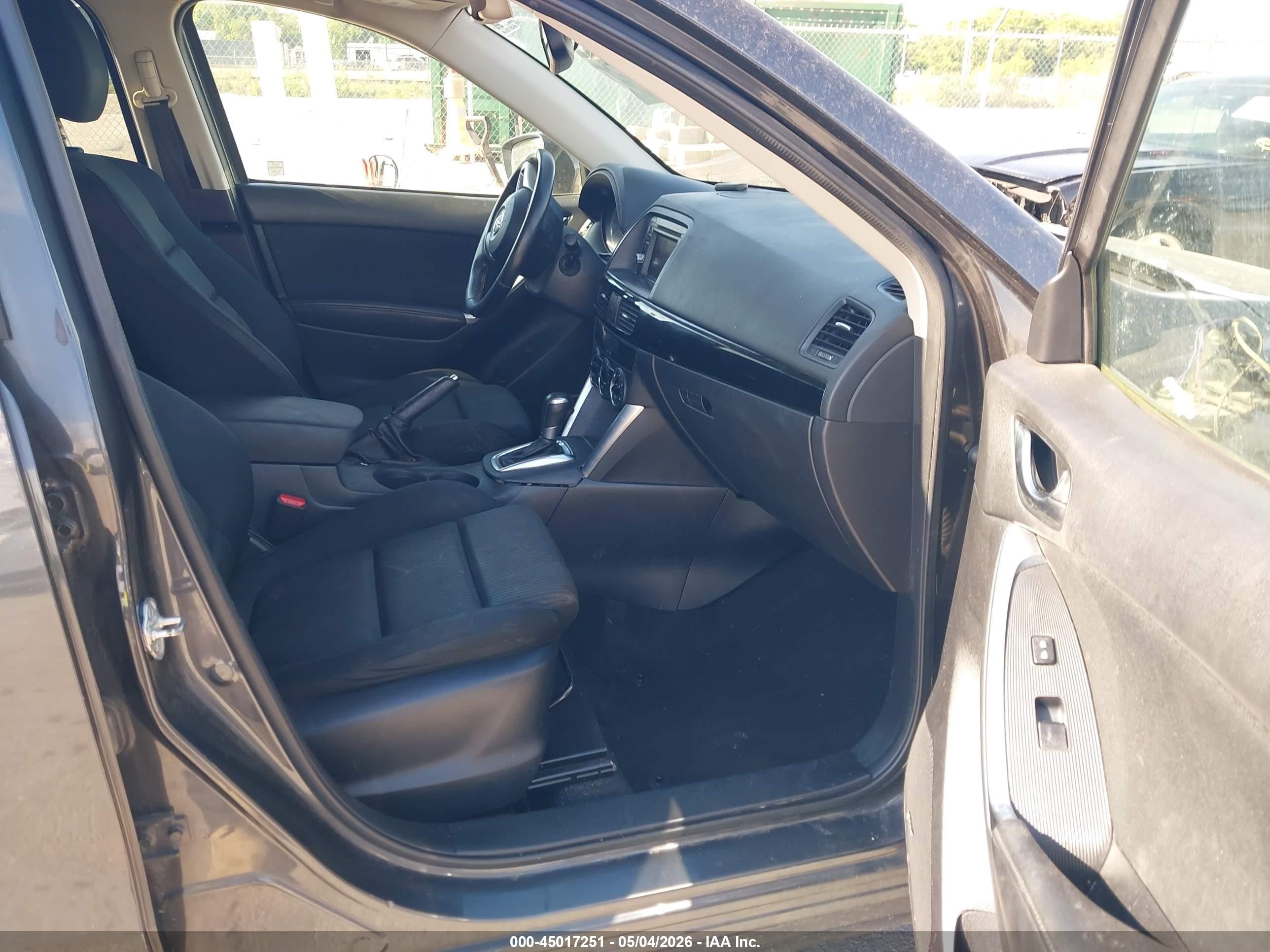 2015 Mazda Cx-5 Touring Gray vin: JM3KE4CY7F0492898