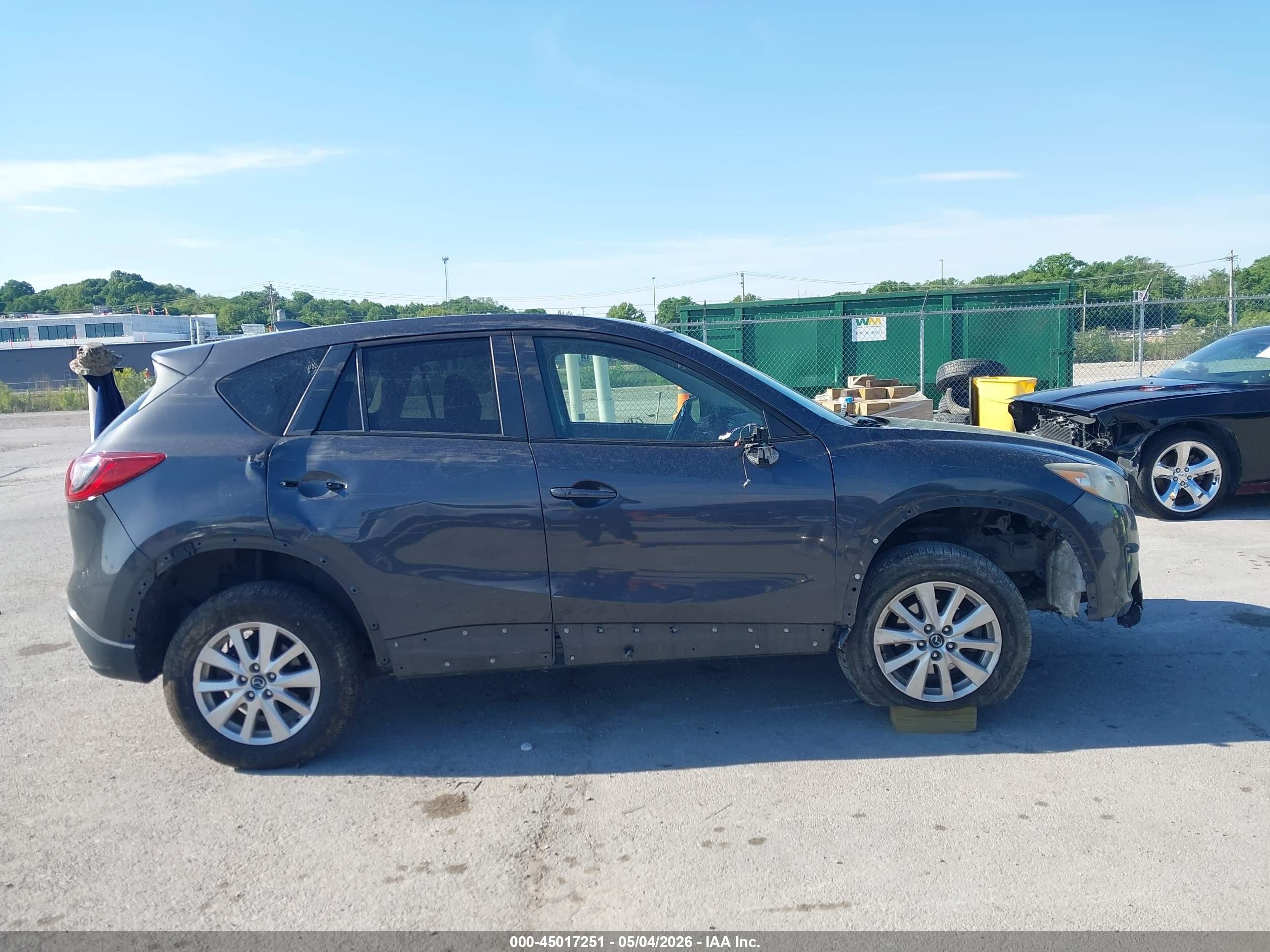 2015 Mazda Cx-5 Touring Gray vin: JM3KE4CY7F0492898