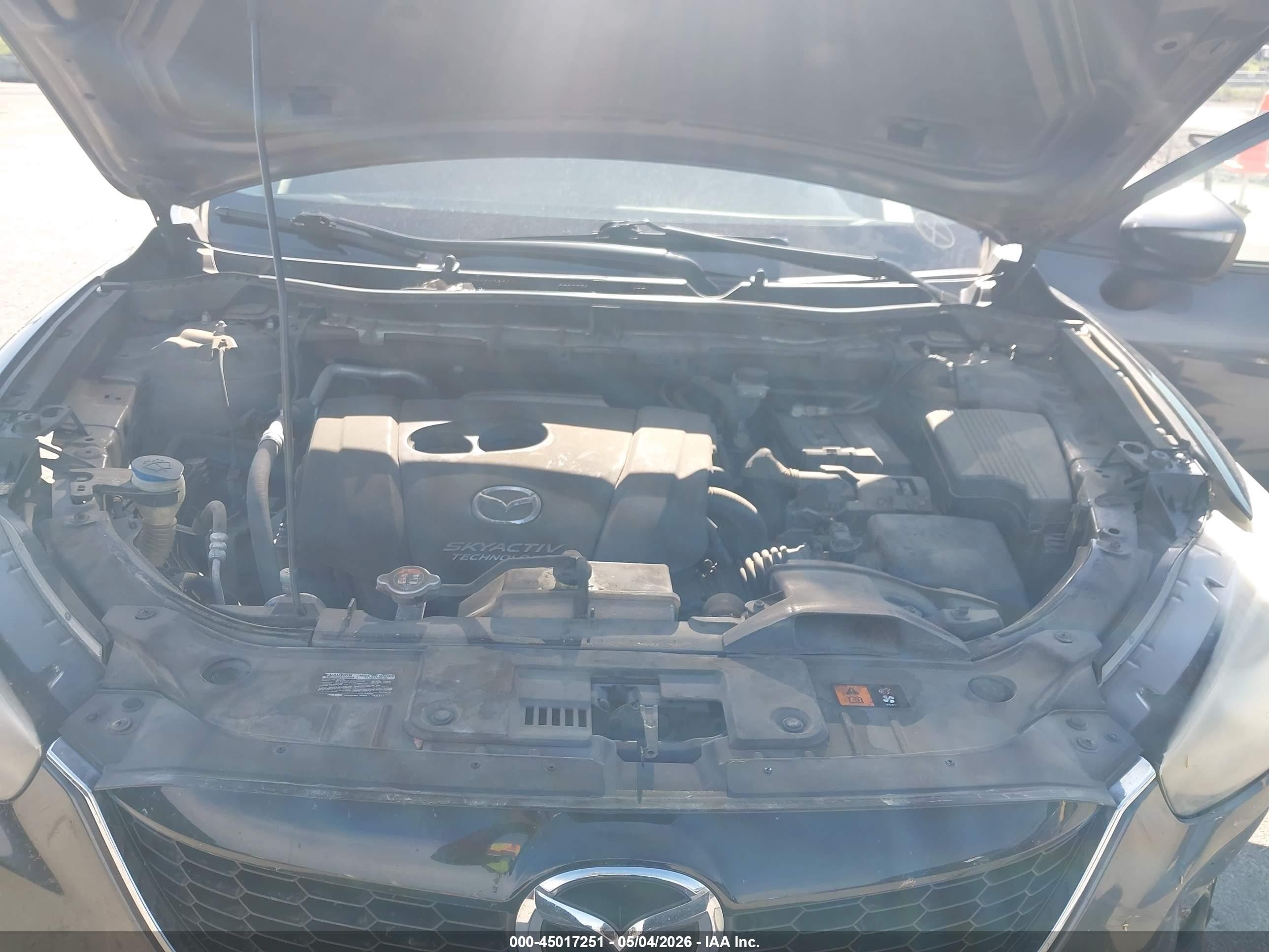 2015 Mazda Cx-5 Touring Gray vin: JM3KE4CY7F0492898