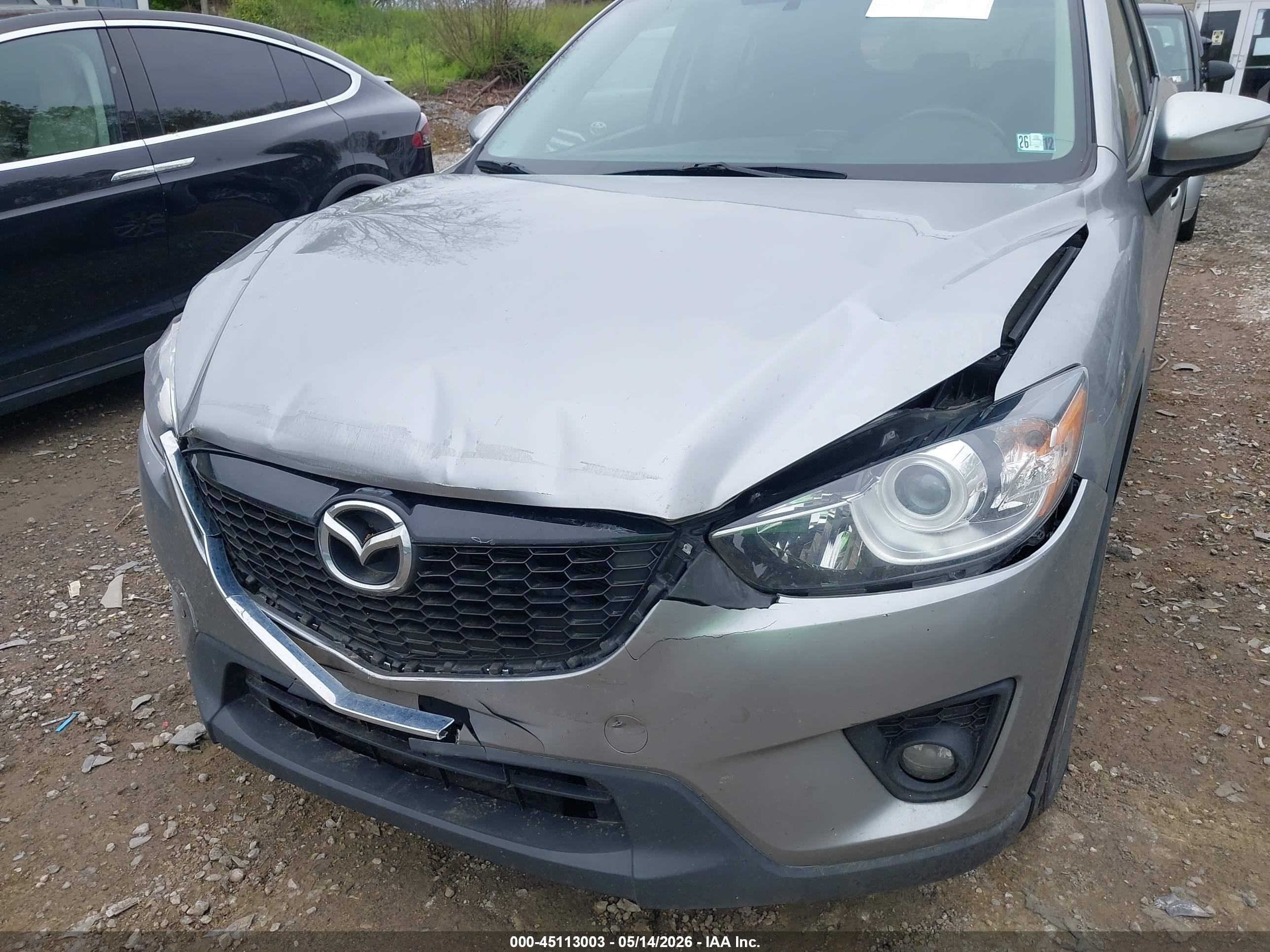 2015 Mazda Cx-5 Touring Серый vin: JM3KE4CY7F0521882