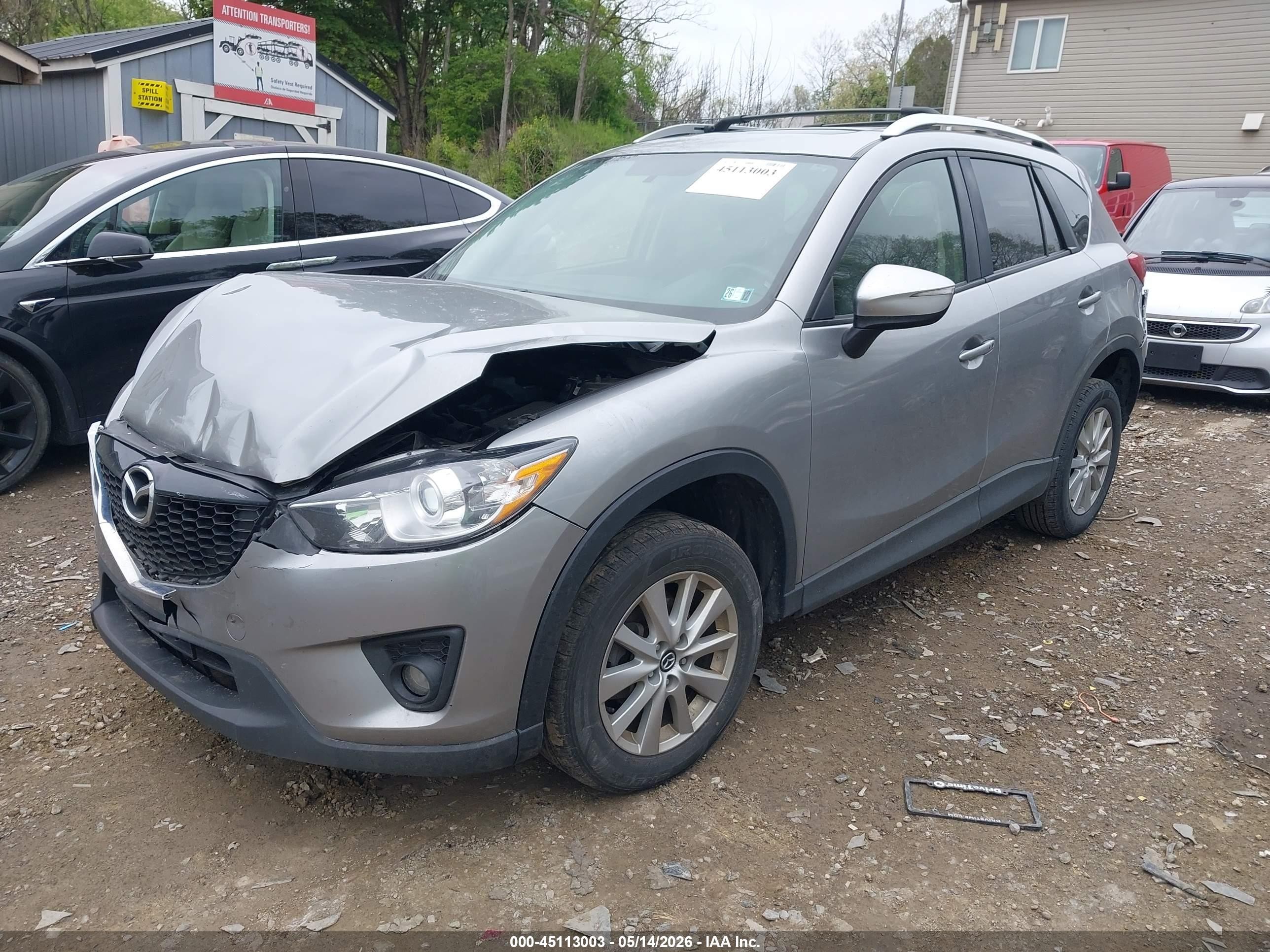 2015 Mazda Cx-5 Touring Серый vin: JM3KE4CY7F0521882