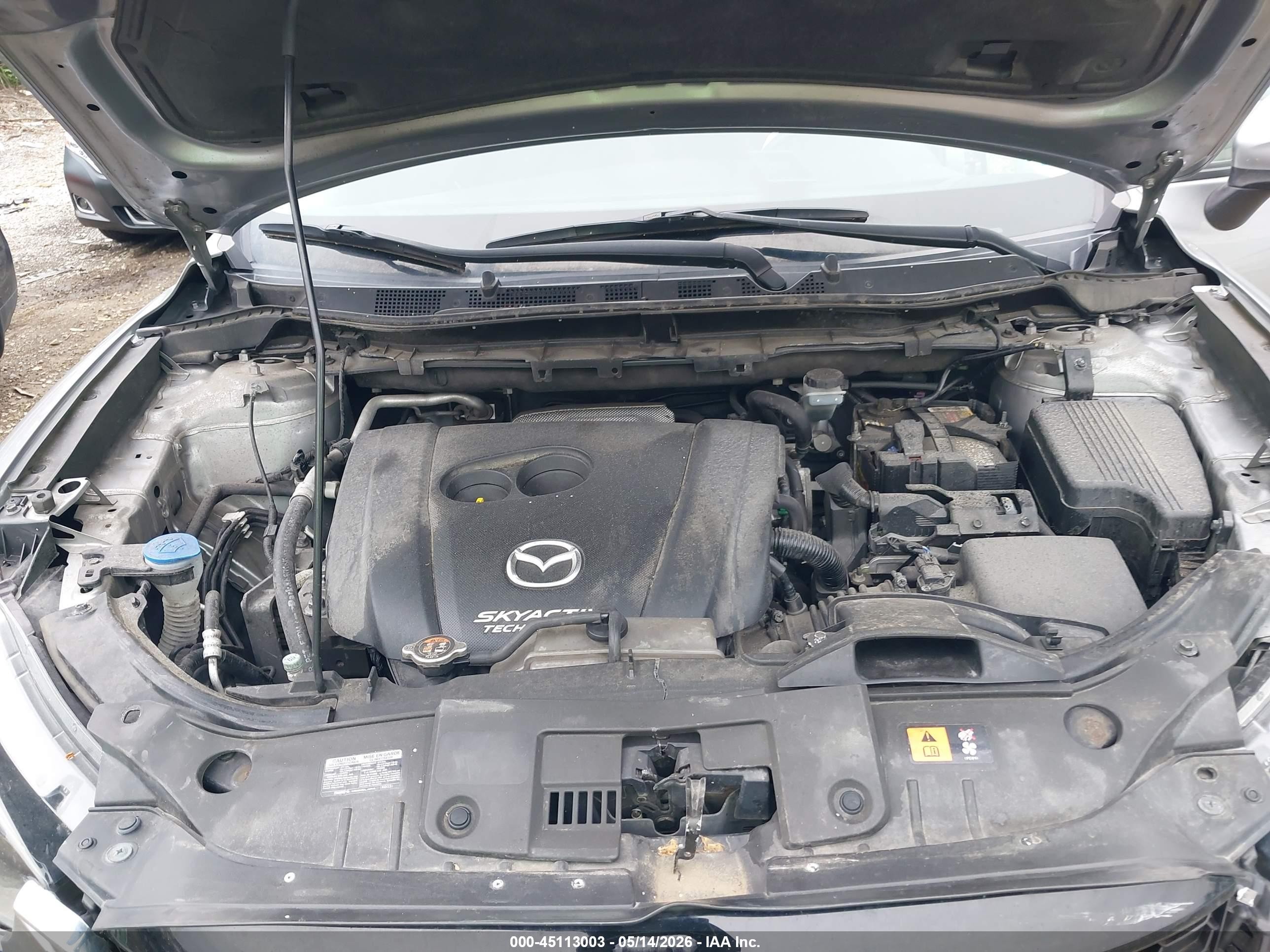 2015 Mazda Cx-5 Touring Серый vin: JM3KE4CY7F0521882