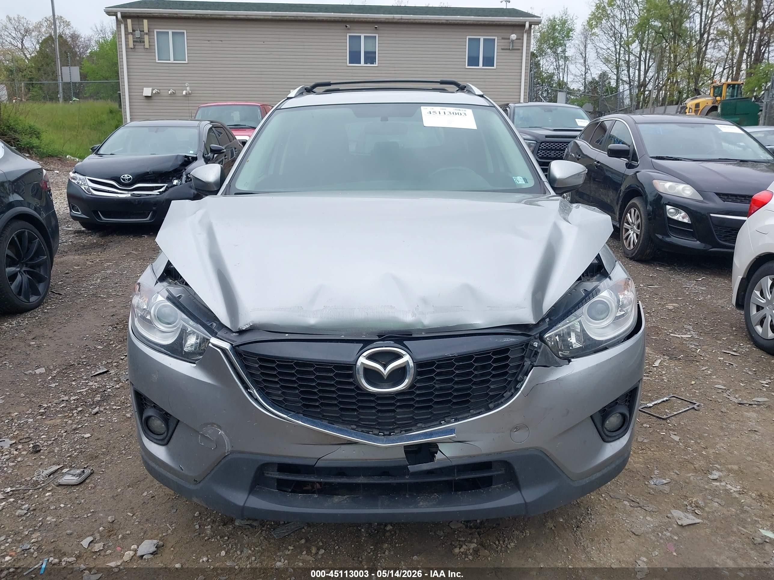 2015 Mazda Cx-5 Touring Серый vin: JM3KE4CY7F0521882