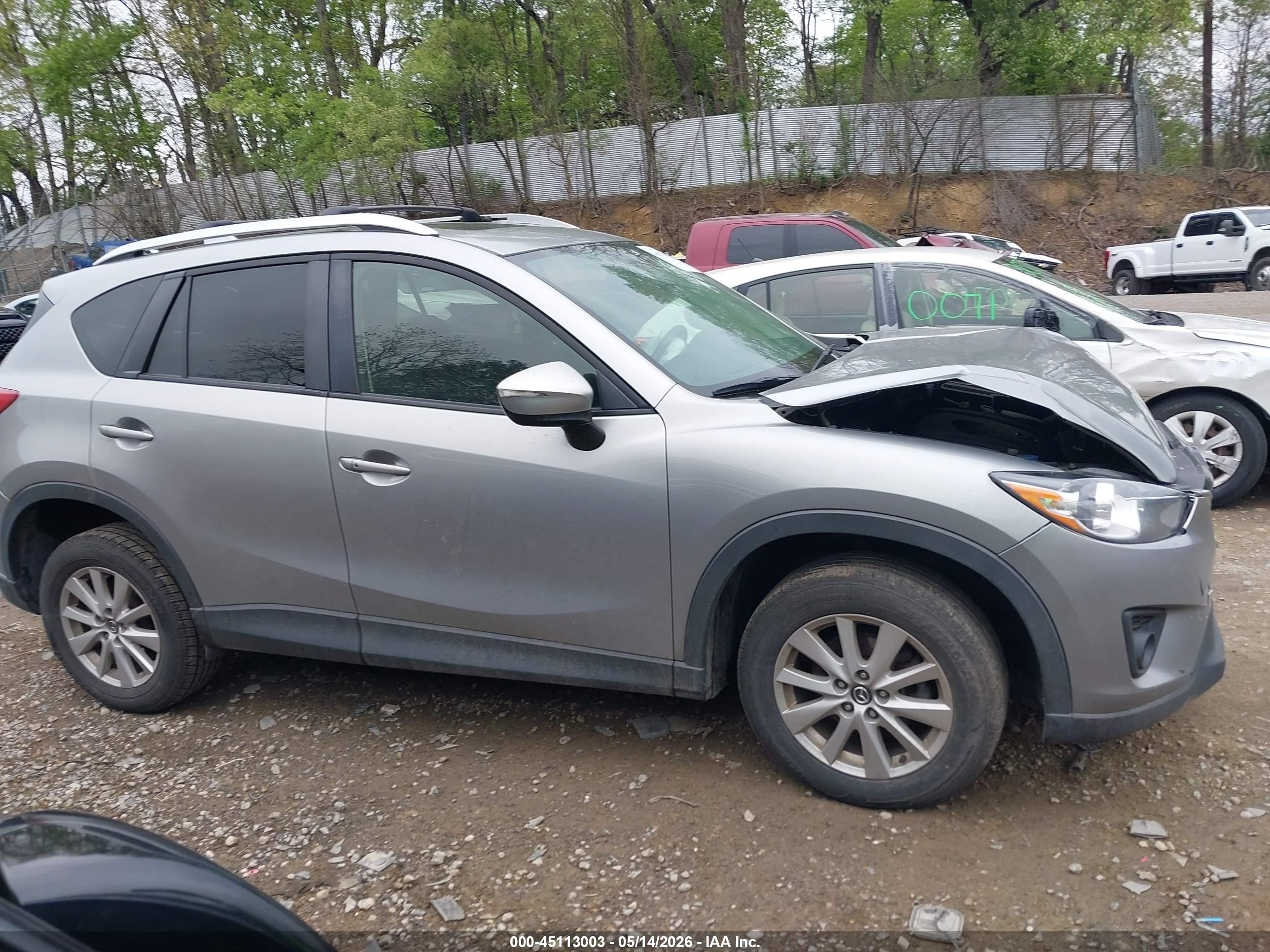 2015 Mazda Cx-5 Touring Серый vin: JM3KE4CY7F0521882