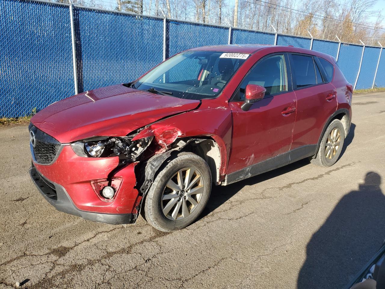 2015 Mazda Cx-5 Touring Red vin: JM3KE4CY7F0533904