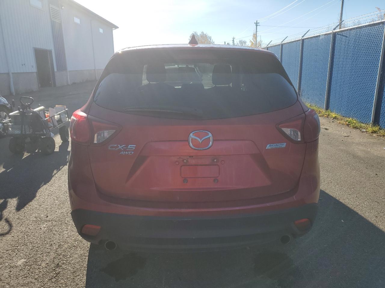 2015 Mazda Cx-5 Touring Red vin: JM3KE4CY7F0533904