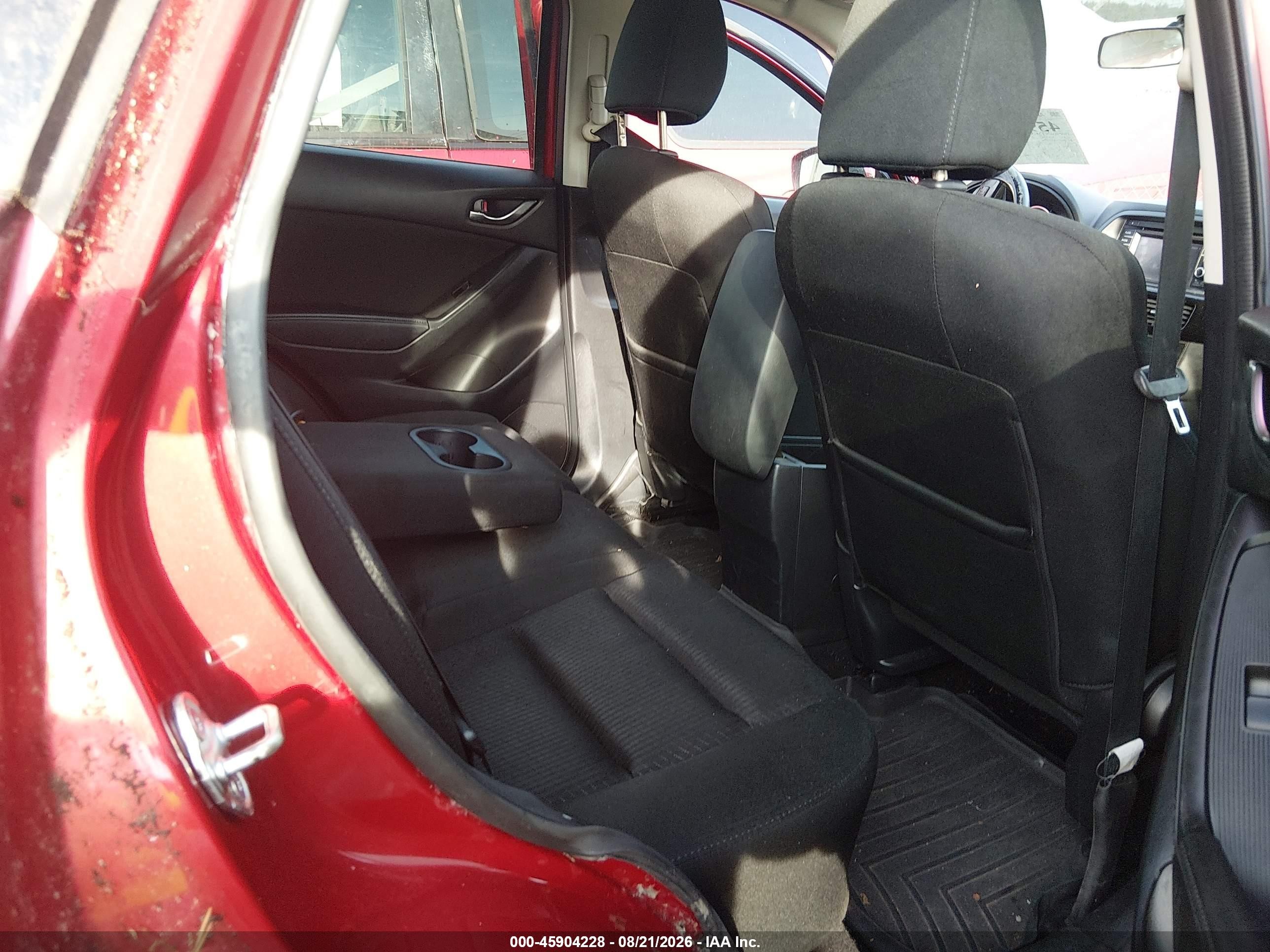 2015 Mazda Cx-5 Touring Maroon vin: JM3KE4CY7F0546796