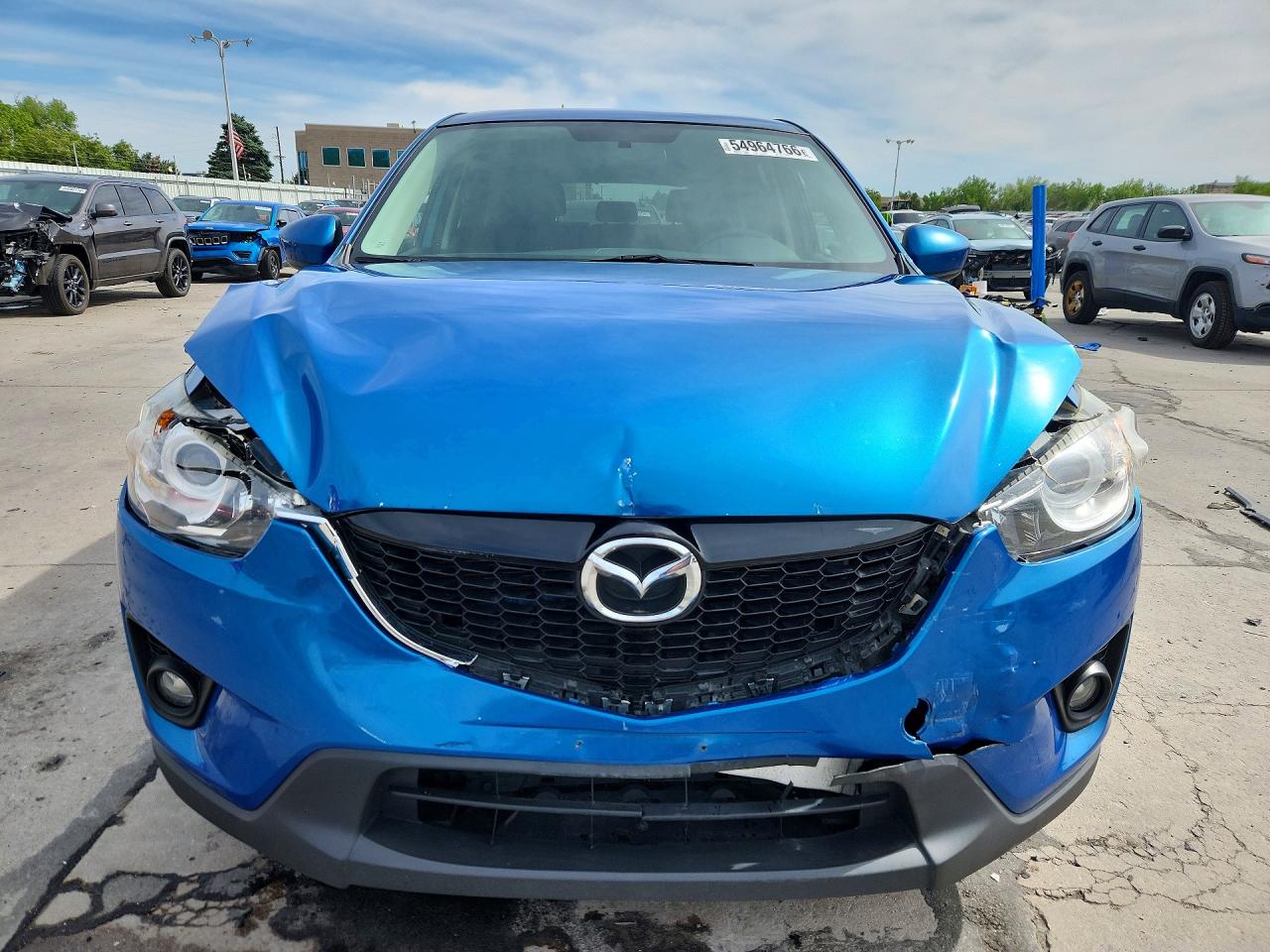 2014 Mazda Cx-5 Touring Blue vin: JM3KE4CY8E0310074