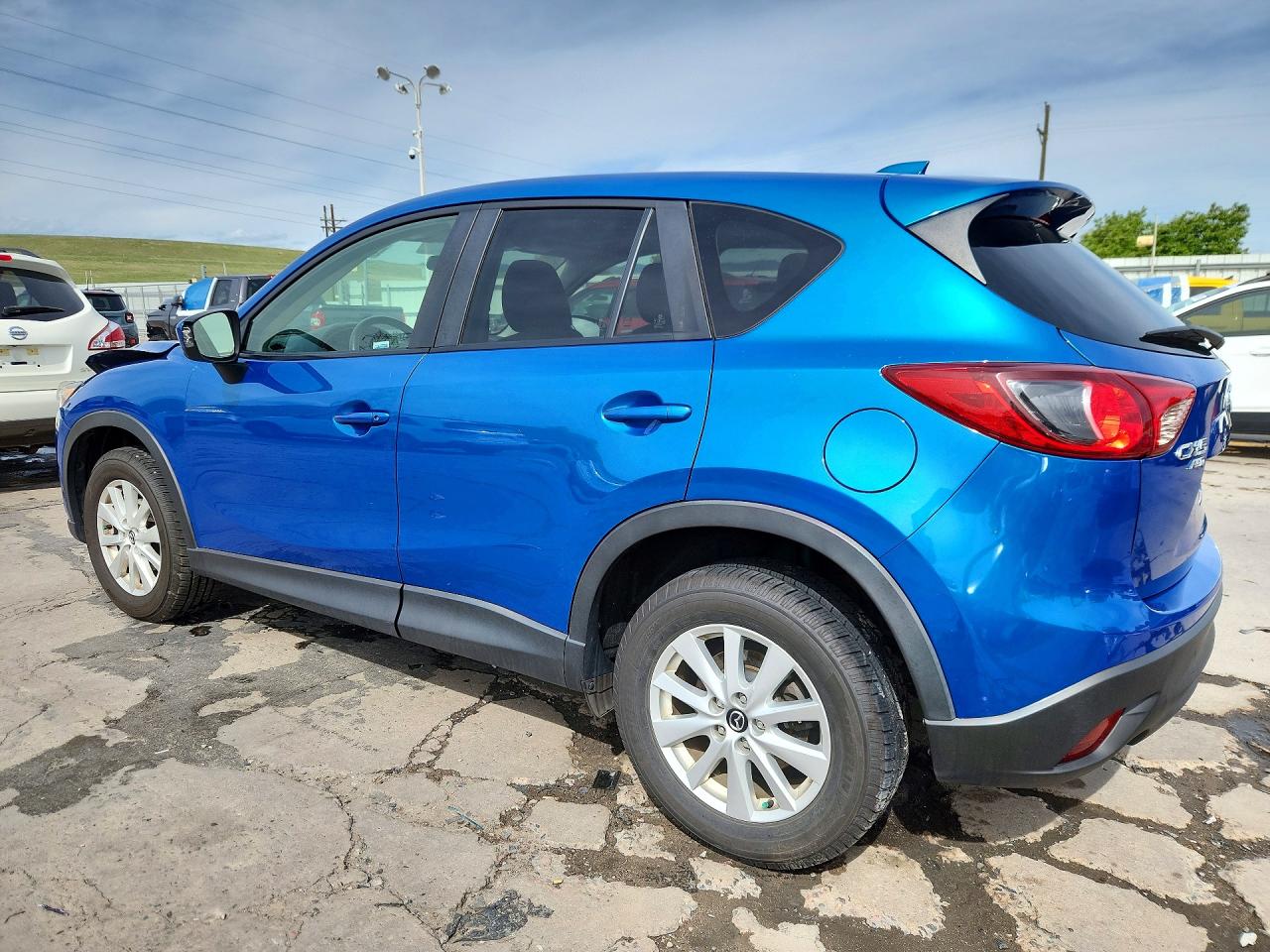 2014 Mazda Cx-5 Touring Blue vin: JM3KE4CY8E0310074