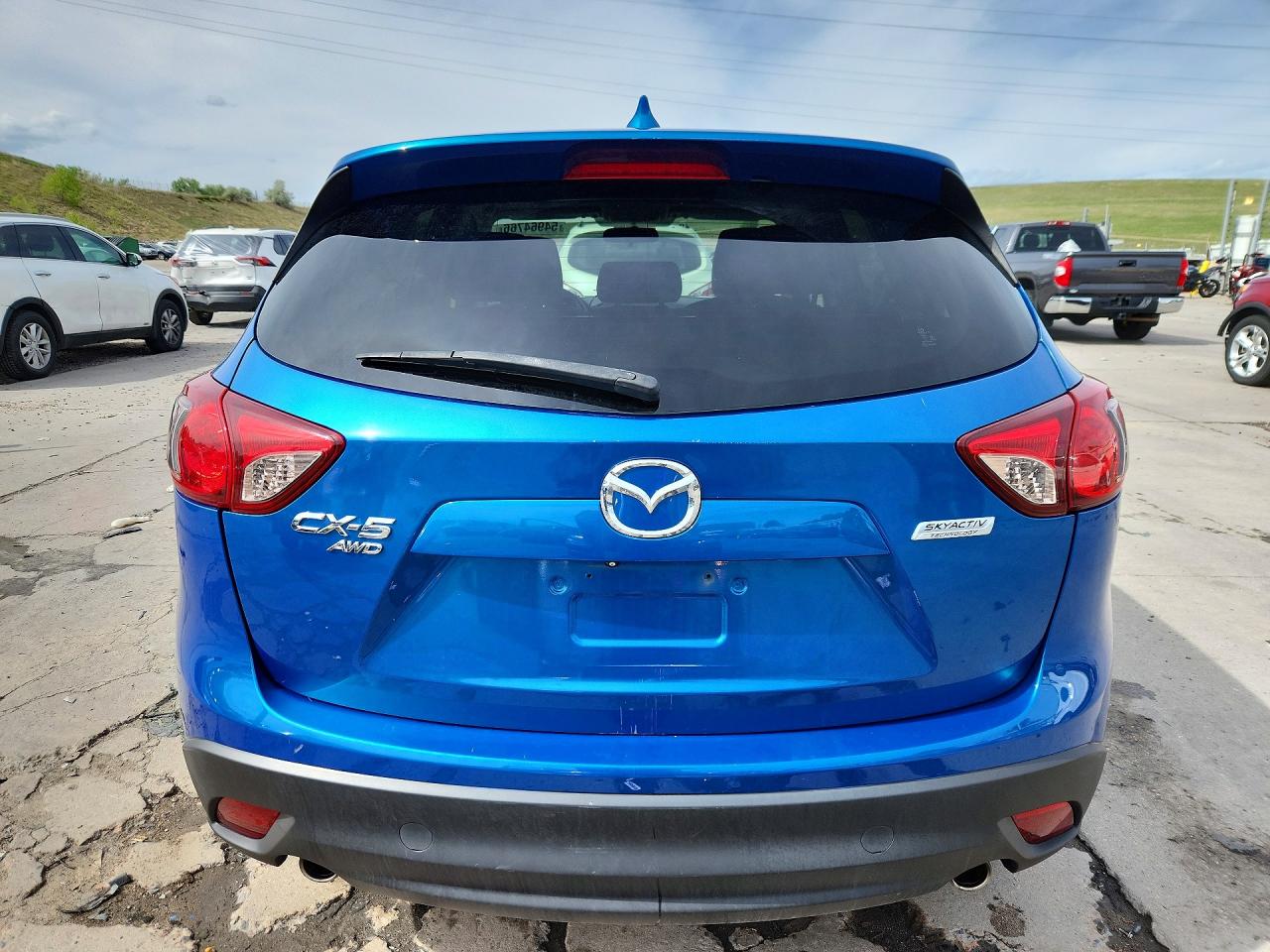 2014 Mazda Cx-5 Touring Blue vin: JM3KE4CY8E0310074