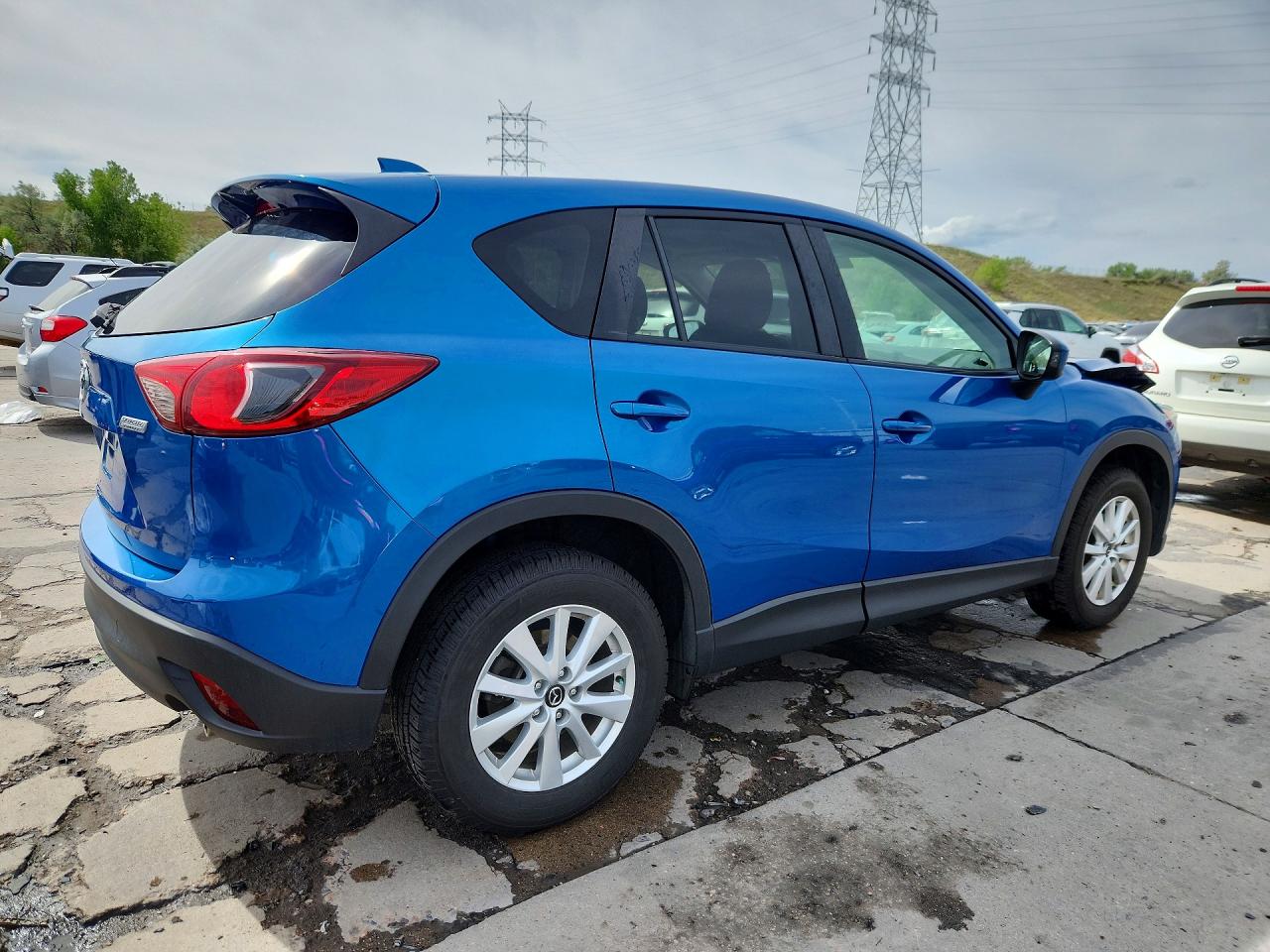 2014 Mazda Cx-5 Touring Blue vin: JM3KE4CY8E0310074
