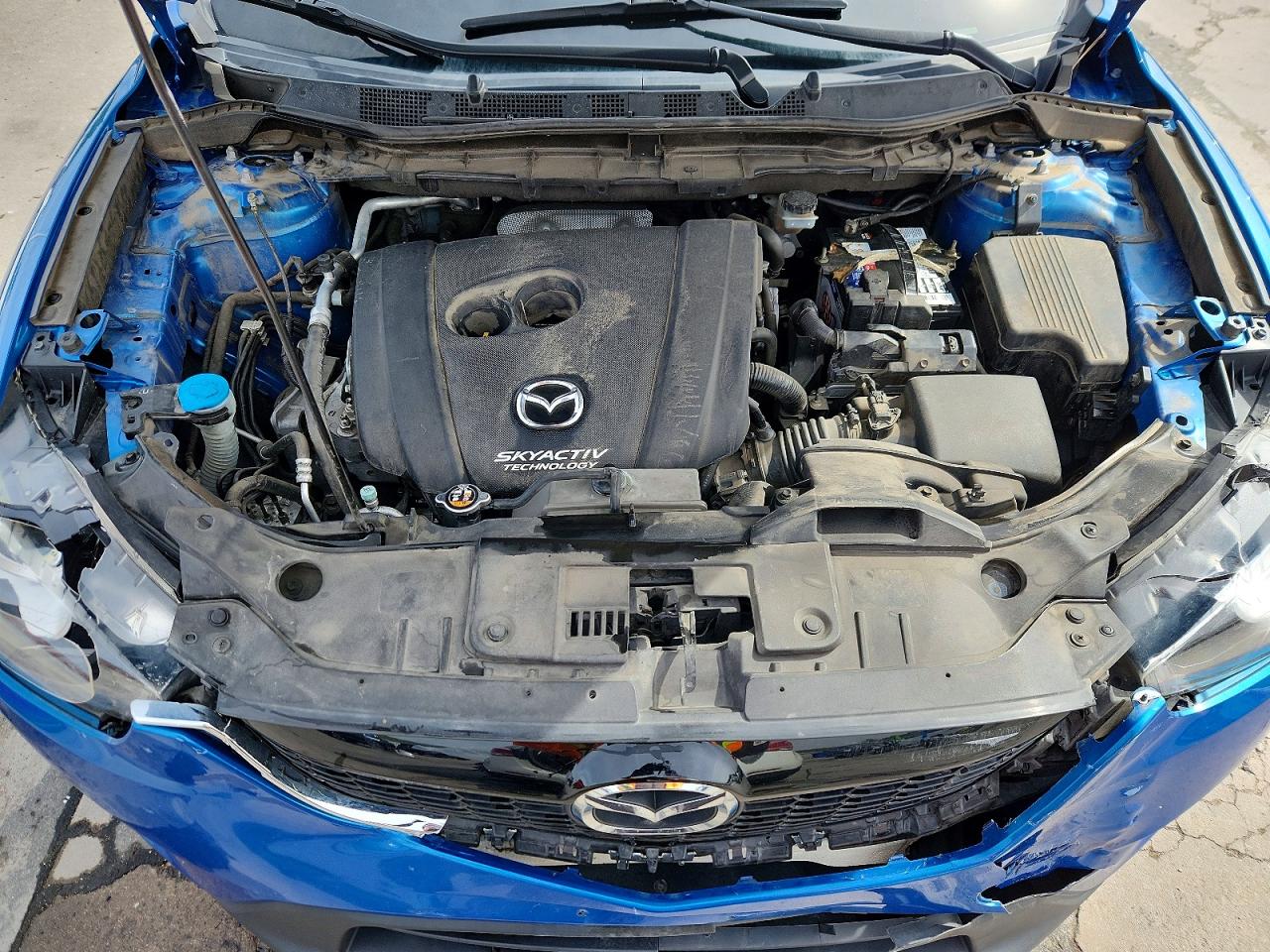 2014 Mazda Cx-5 Touring Blue vin: JM3KE4CY8E0310074