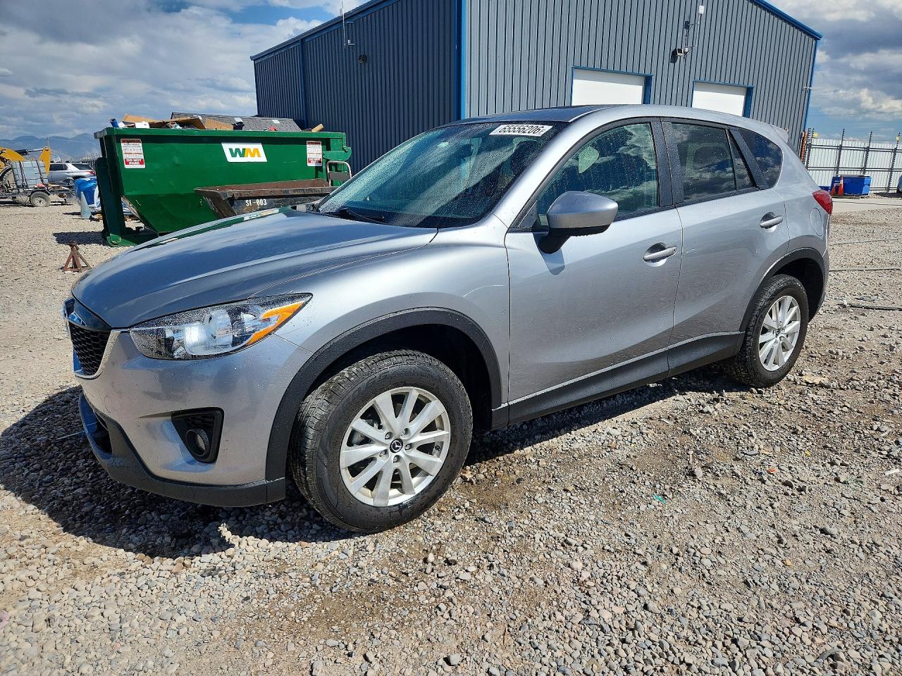 2014 Mazda Cx-5 Touring Silver vin: JM3KE4CY8E0338716