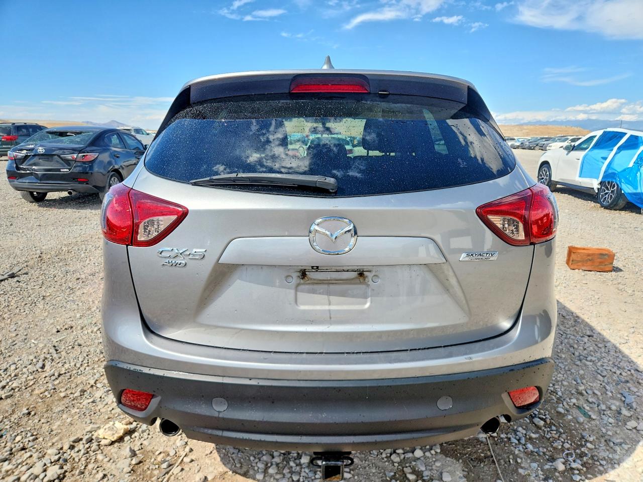 2014 Mazda Cx-5 Touring Silver vin: JM3KE4CY8E0338716