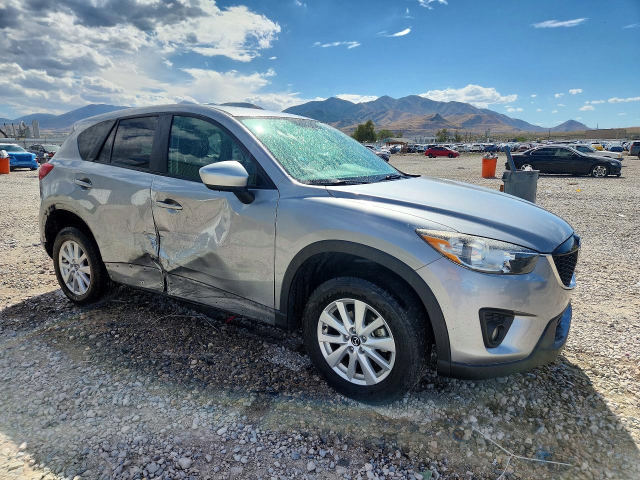2014 Mazda Cx-5 Touring Silver vin: JM3KE4CY8E0338716