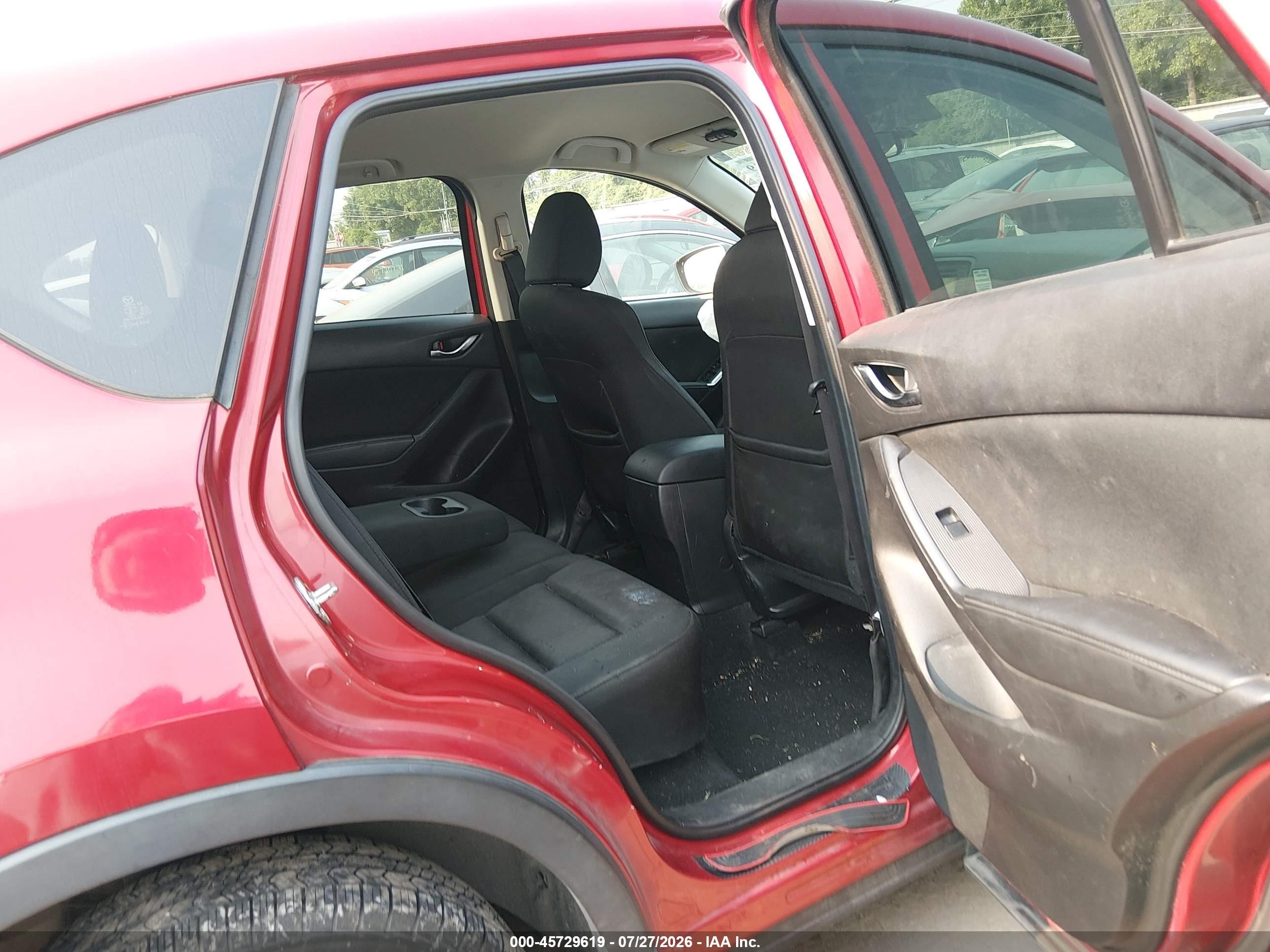 2015 Mazda Cx-5 Touring Red vin: JM3KE4CY8F0439711