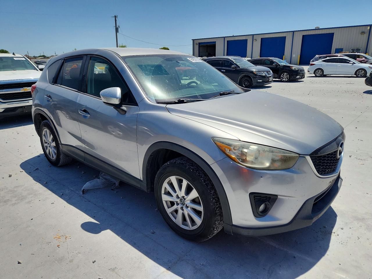 2015 Mazda Cx-5 Touring Gray vin: JM3KE4CY8F0443094