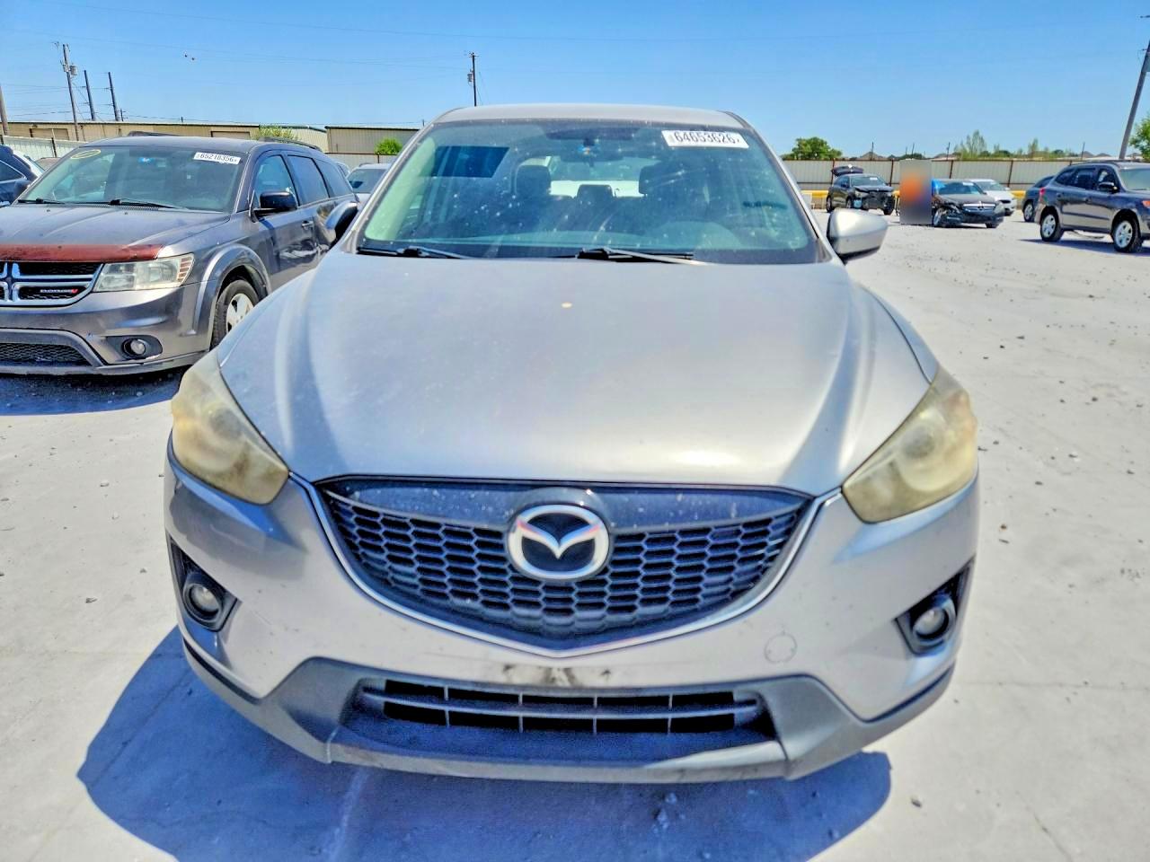 2015 Mazda Cx-5 Touring Gray vin: JM3KE4CY8F0443094