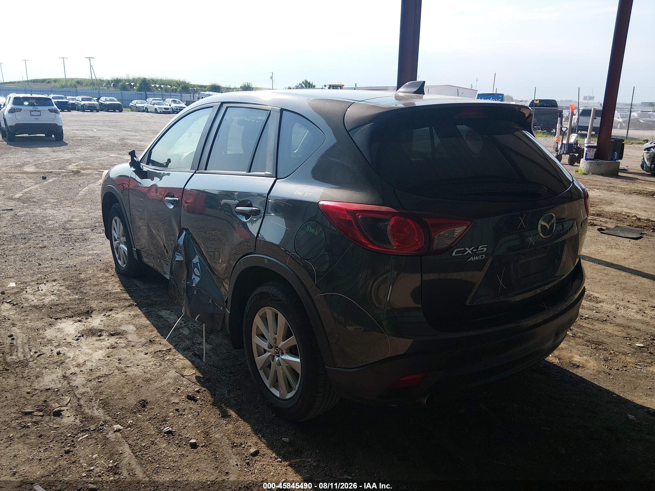 2015 Mazda Cx-5 Touring Серый vin: JM3KE4CY8F0447355