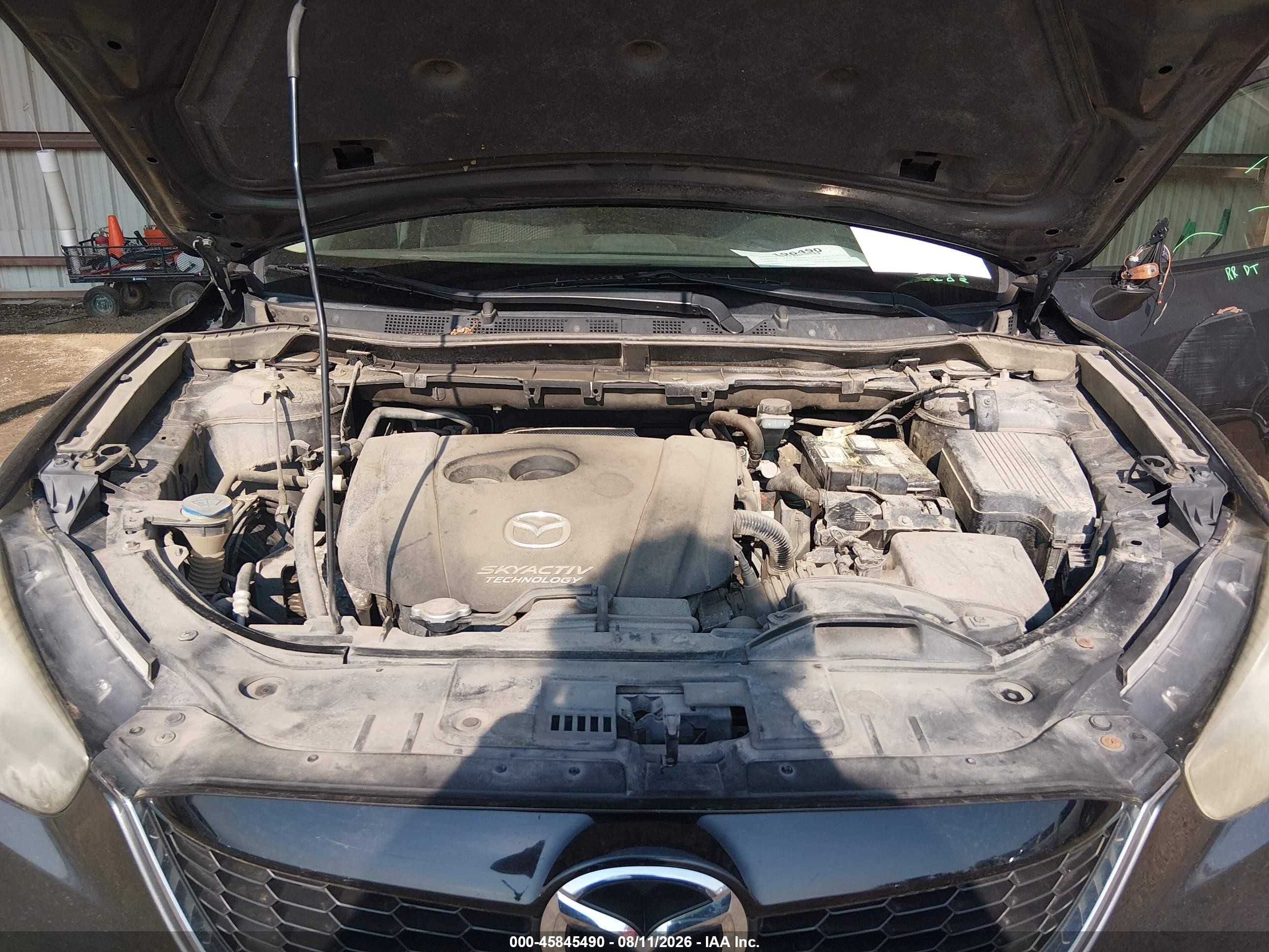 2015 Mazda Cx-5 Touring Серый vin: JM3KE4CY8F0447355