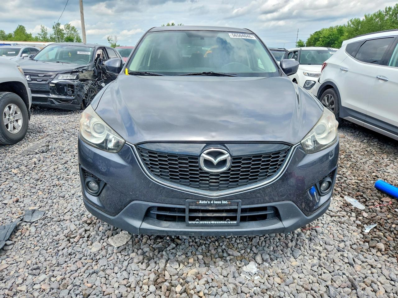 2015 Mazda Cx-5 Touring Gray vin: JM3KE4CY8F0451020