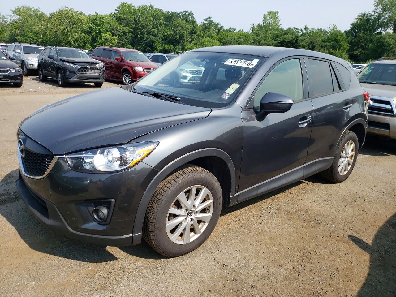 2015 Mazda Cx-5 Touring Gray vin: JM3KE4CY8F0467735