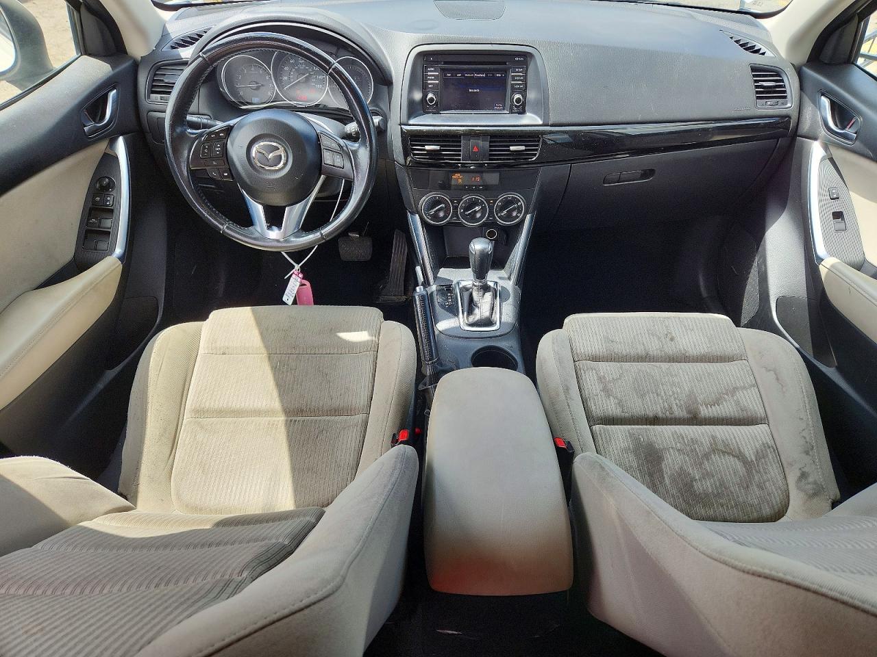 2015 Mazda Cx-5 Touring White vin: JM3KE4CY8F0504038