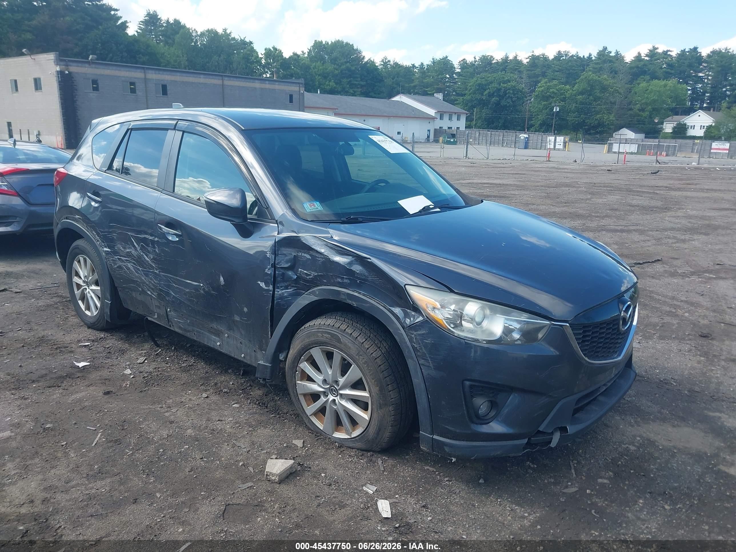 2015 Mazda Cx-5 Touring Gray vin: JM3KE4CY8F0505478