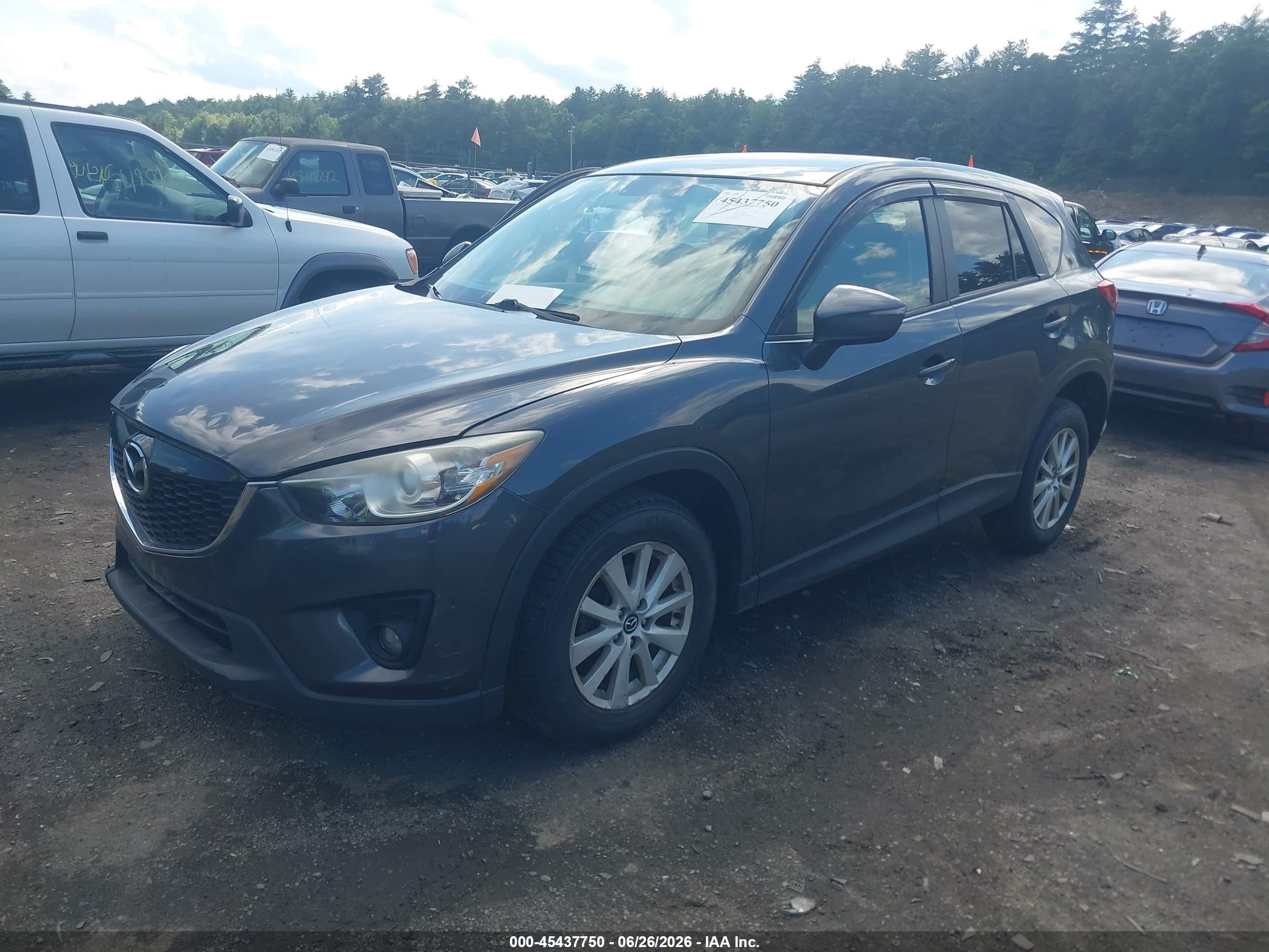 2015 Mazda Cx-5 Touring Gray vin: JM3KE4CY8F0505478