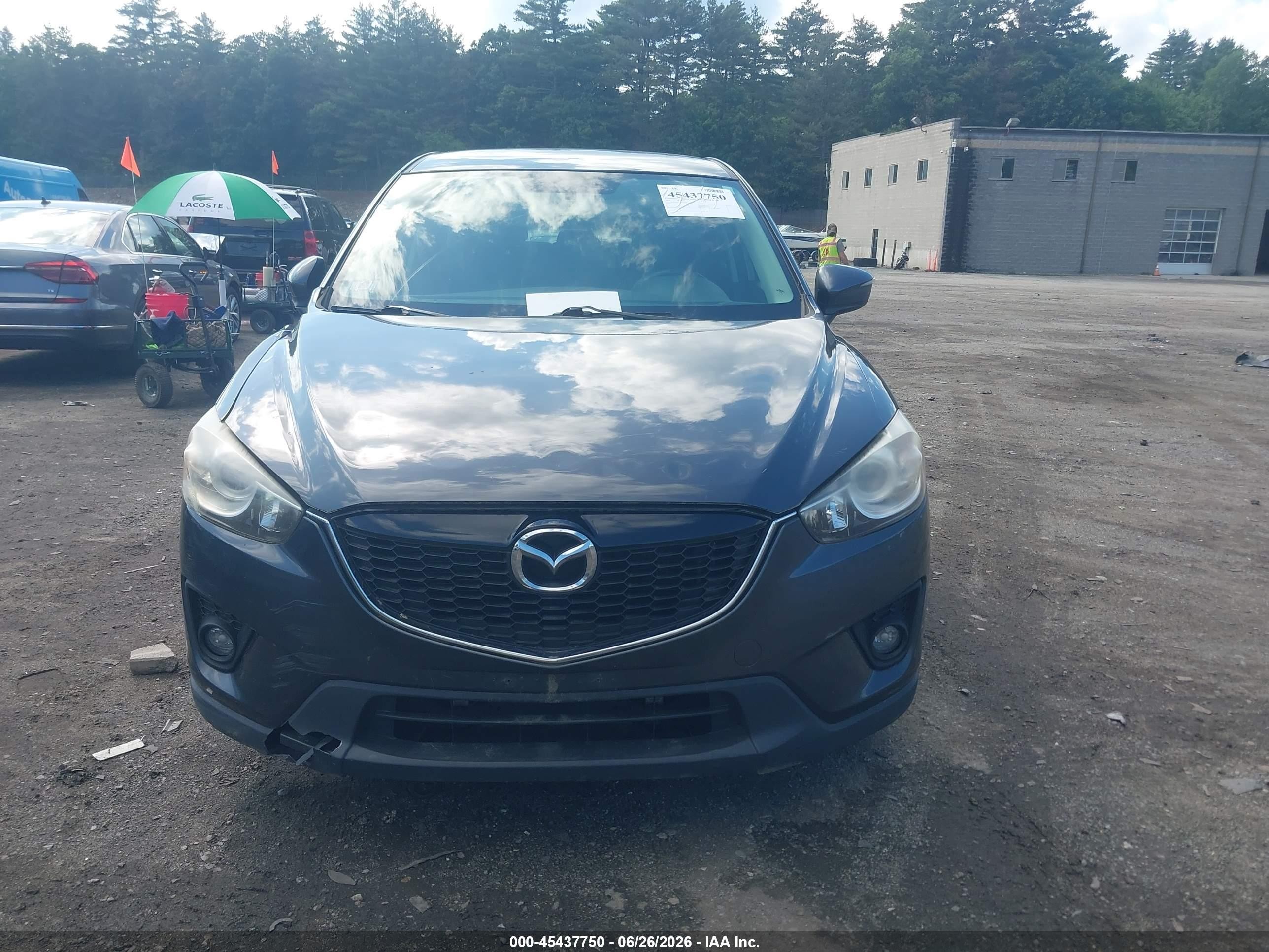 2015 Mazda Cx-5 Touring Gray vin: JM3KE4CY8F0505478