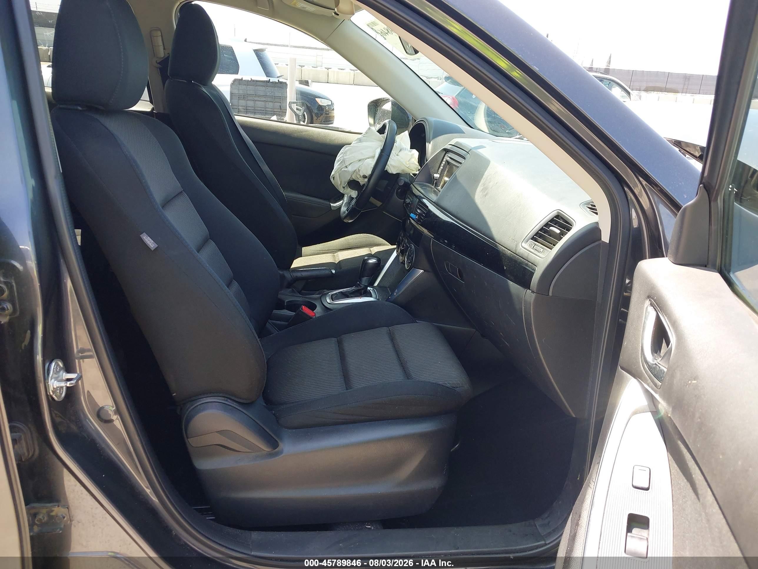 2015 Mazda Cx-5 Touring Gray vin: JM3KE4CY8F0546404