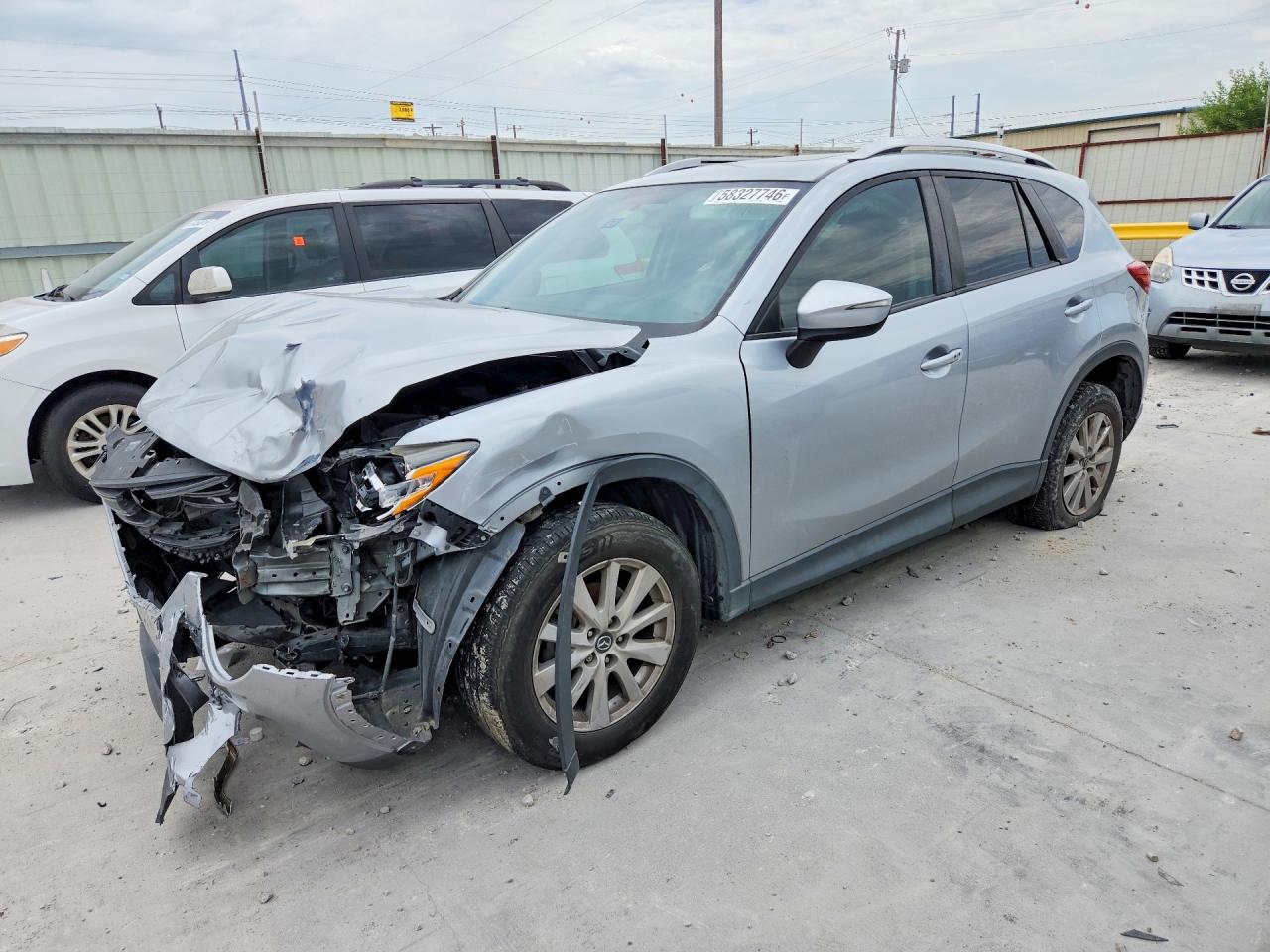 2016 Mazda Cx-5 Touring Серебряный vin: JM3KE4CY8G0846445
