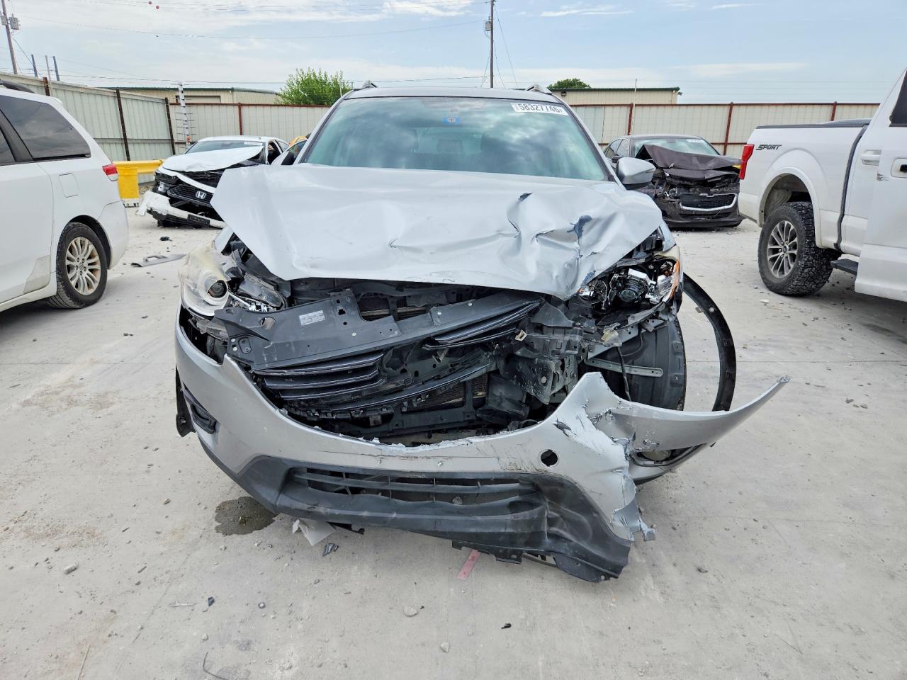 2016 Mazda Cx-5 Touring Серебряный vin: JM3KE4CY8G0846445