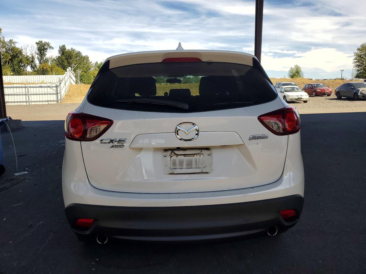 2016 Mazda Cx-5 Touring White vin: JM3KE4CY8G0901914