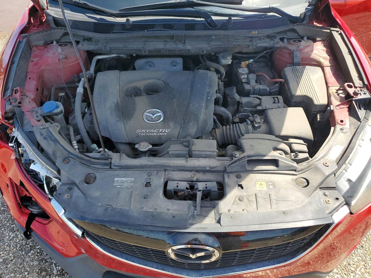 2014 Mazda Cx-5 Touring Burgundy vin: JM3KE4CY9E0396754