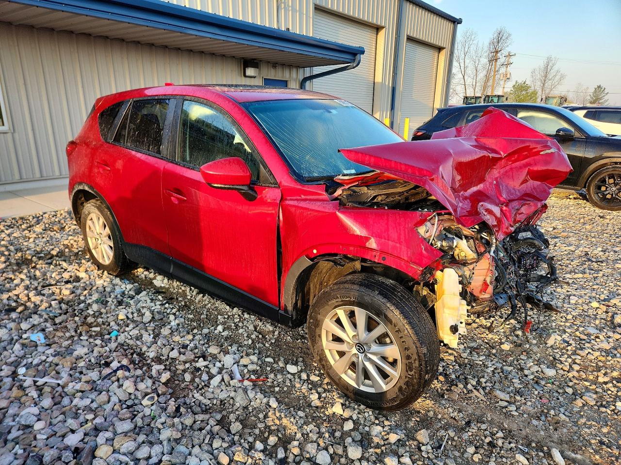 2014 Mazda Cx-5 Touring Red vin: JM3KE4CY9E0405727