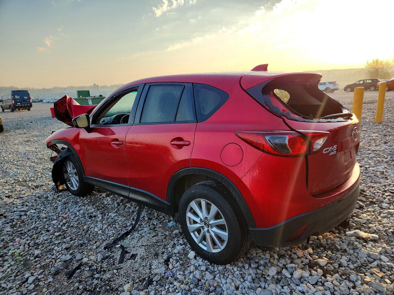 2014 Mazda Cx-5 Touring Red vin: JM3KE4CY9E0405727