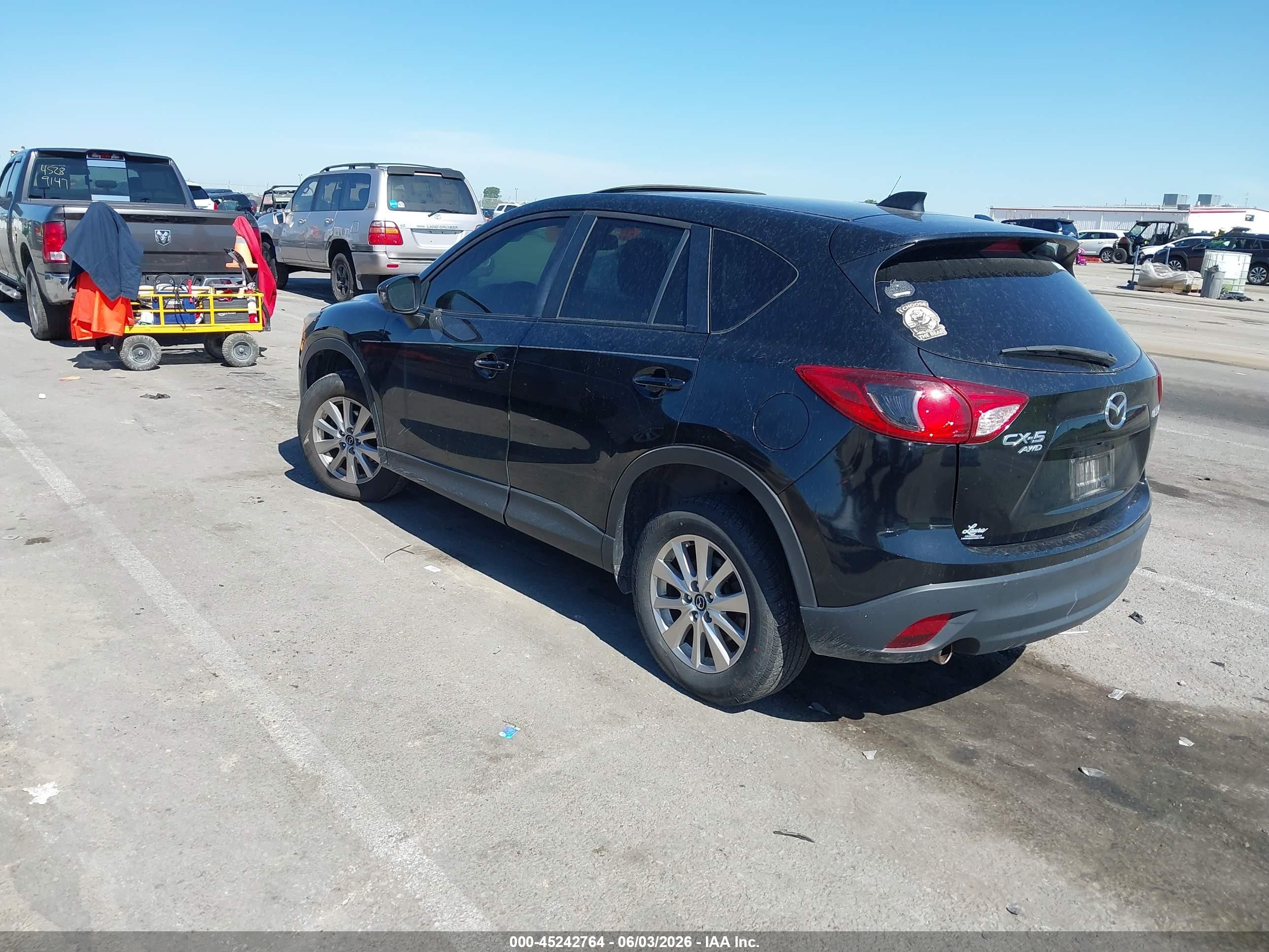 2014 Mazda Cx-5 Touring Черный vin: JM3KE4CY9E0422575