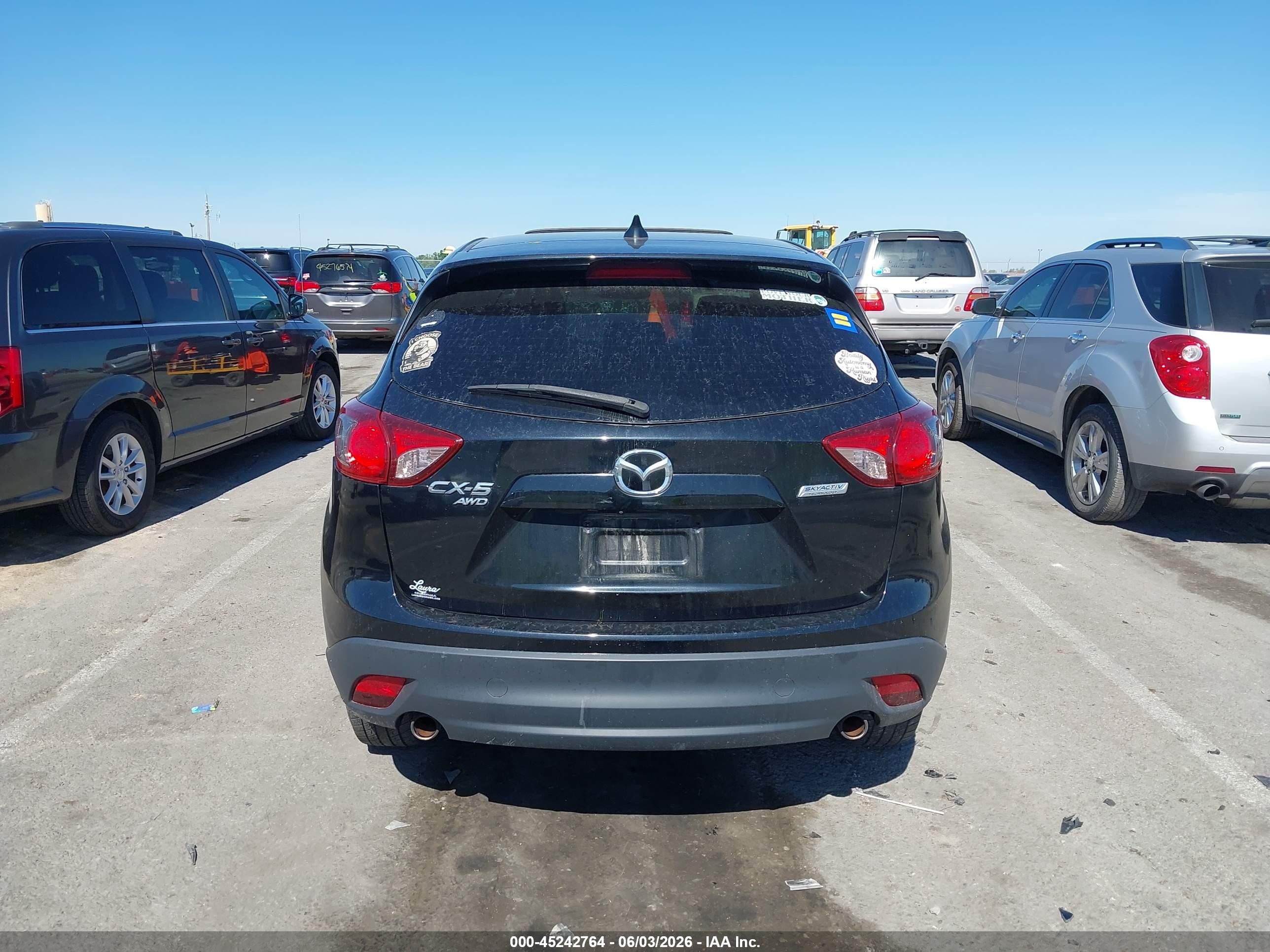 2014 Mazda Cx-5 Touring Черный vin: JM3KE4CY9E0422575