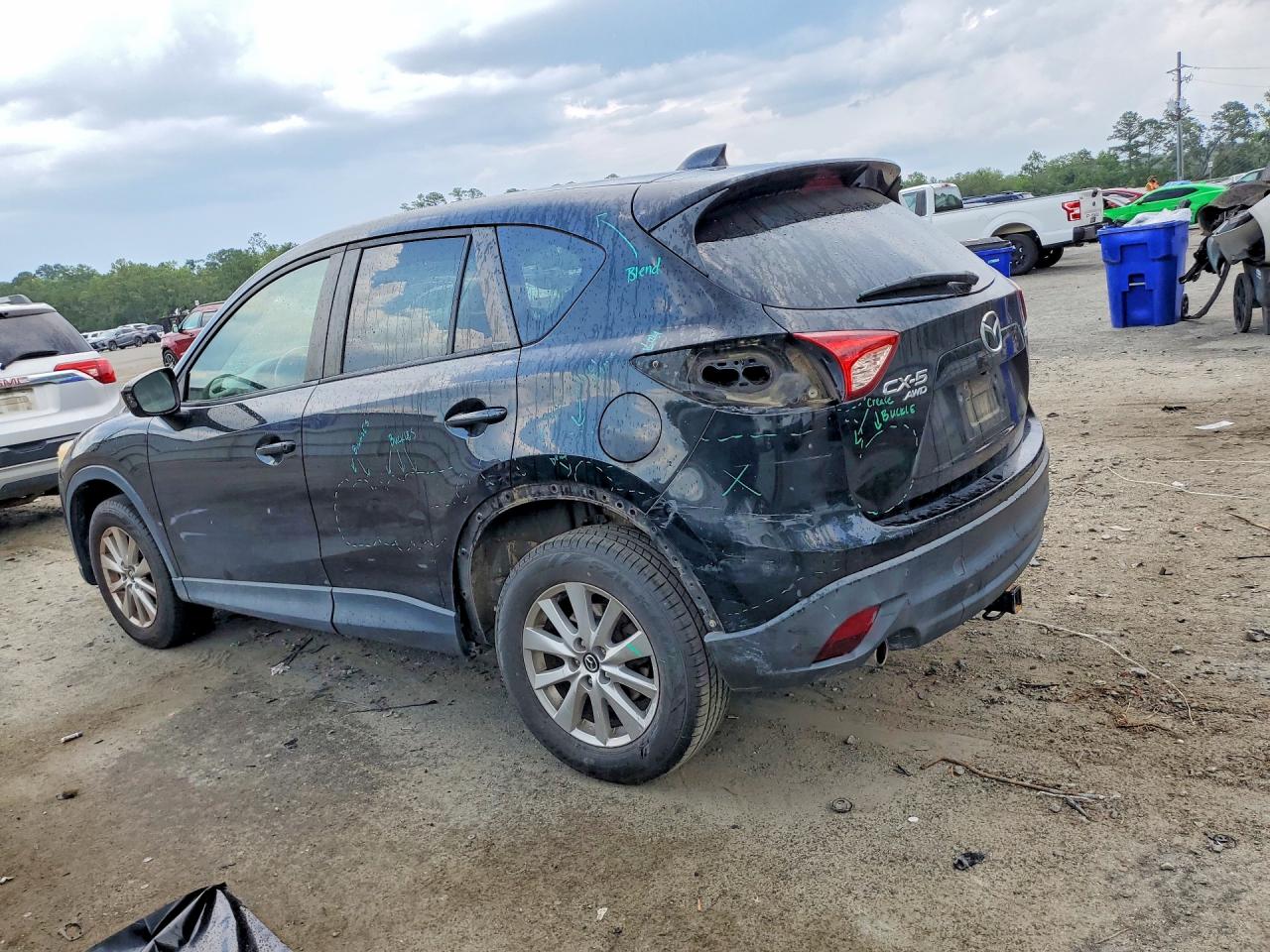2014 Mazda Cx-5 Touring Black vin: JM3KE4CY9E0425282