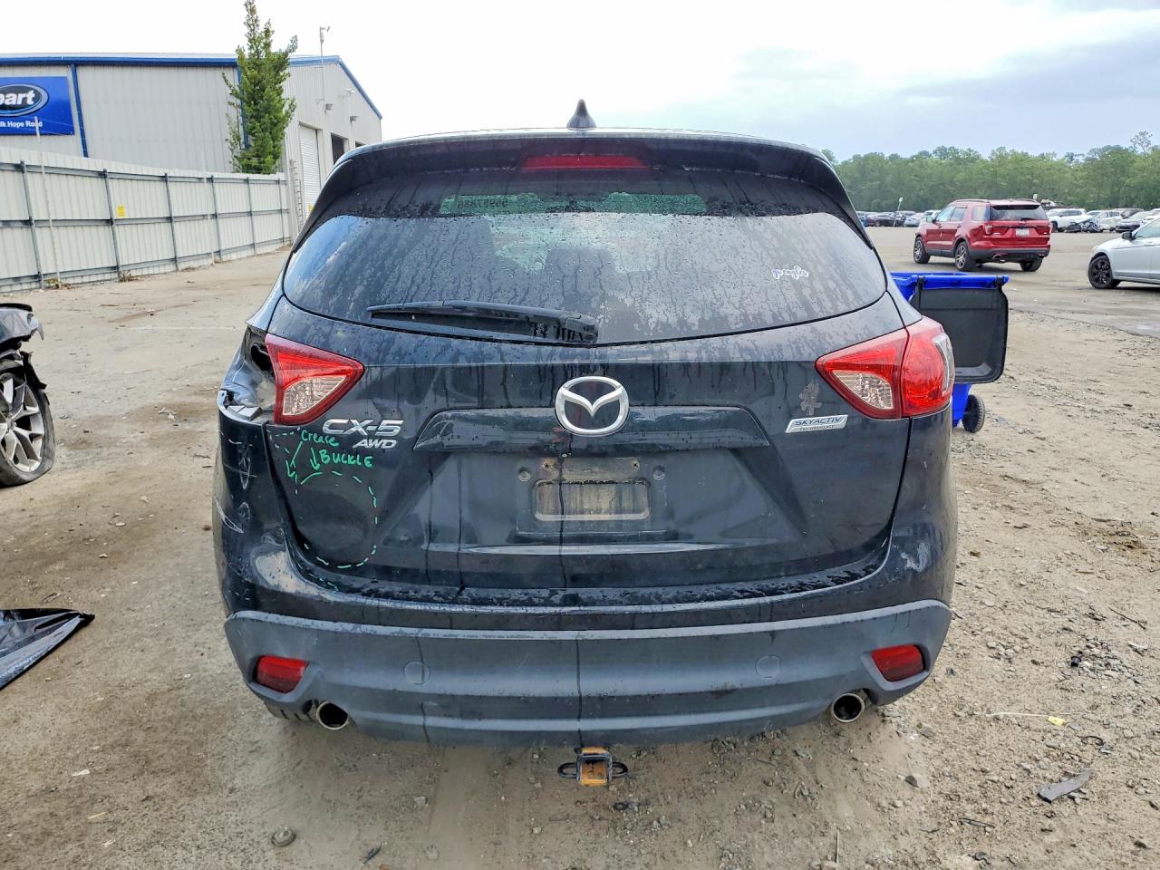 2014 Mazda Cx-5 Touring Black vin: JM3KE4CY9E0425282