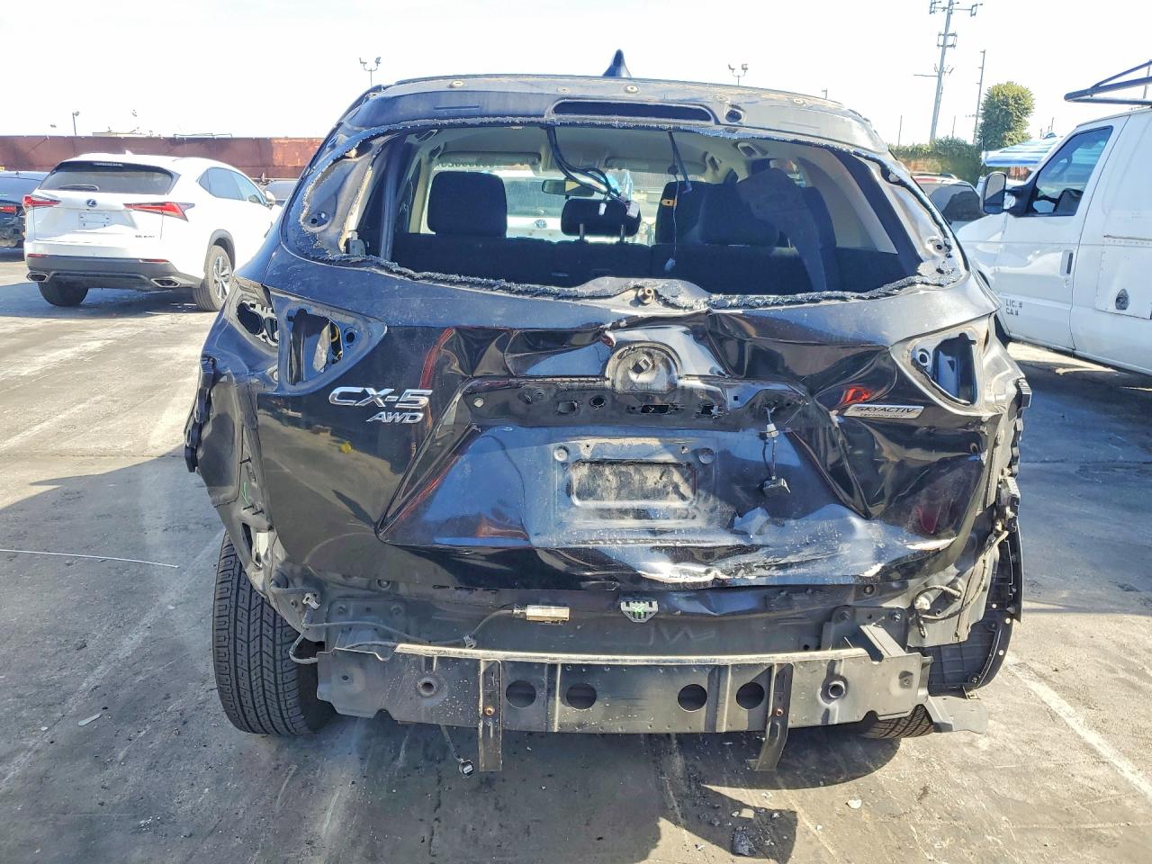 2015 Mazda Cx-5 Touring Black vin: JM3KE4CY9F0431875