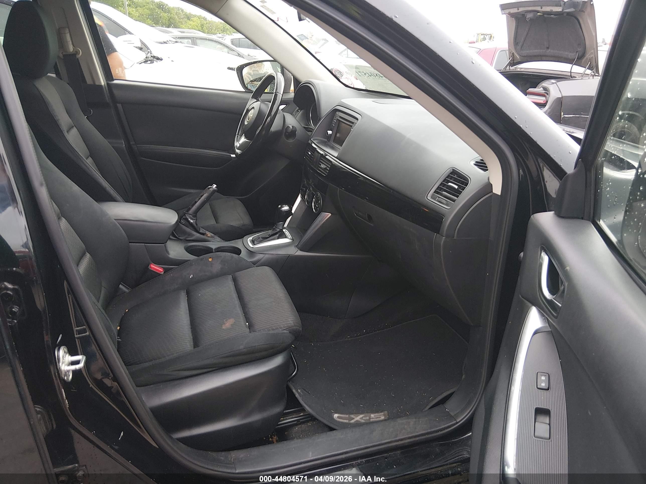 2015 Mazda Cx-5 Touring Black vin: JM3KE4CY9F0444075