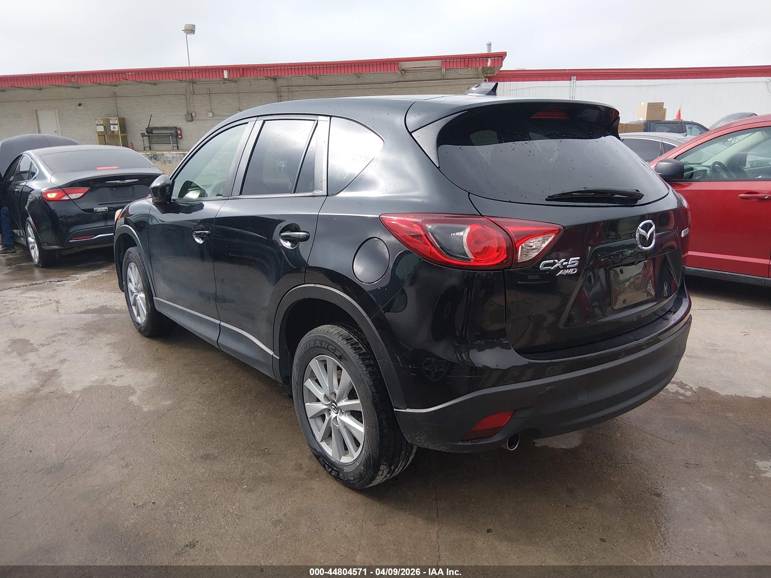 2015 Mazda Cx-5 Touring Black vin: JM3KE4CY9F0444075