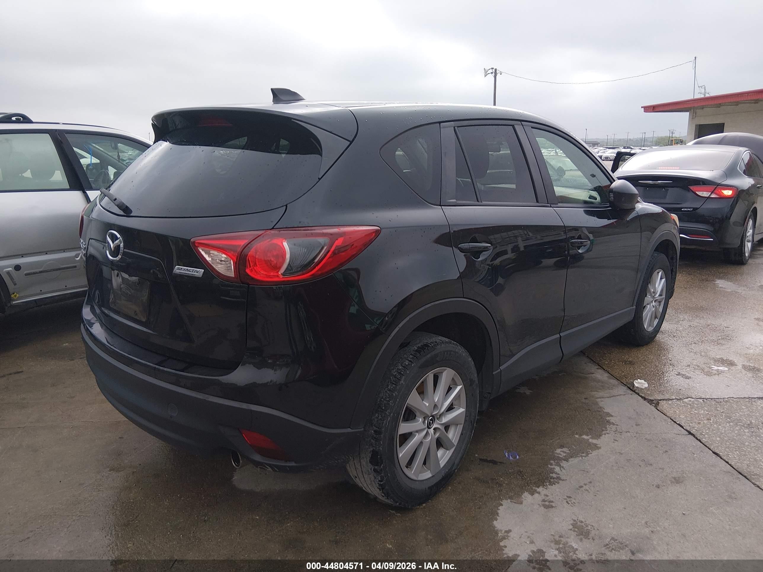 2015 Mazda Cx-5 Touring Black vin: JM3KE4CY9F0444075